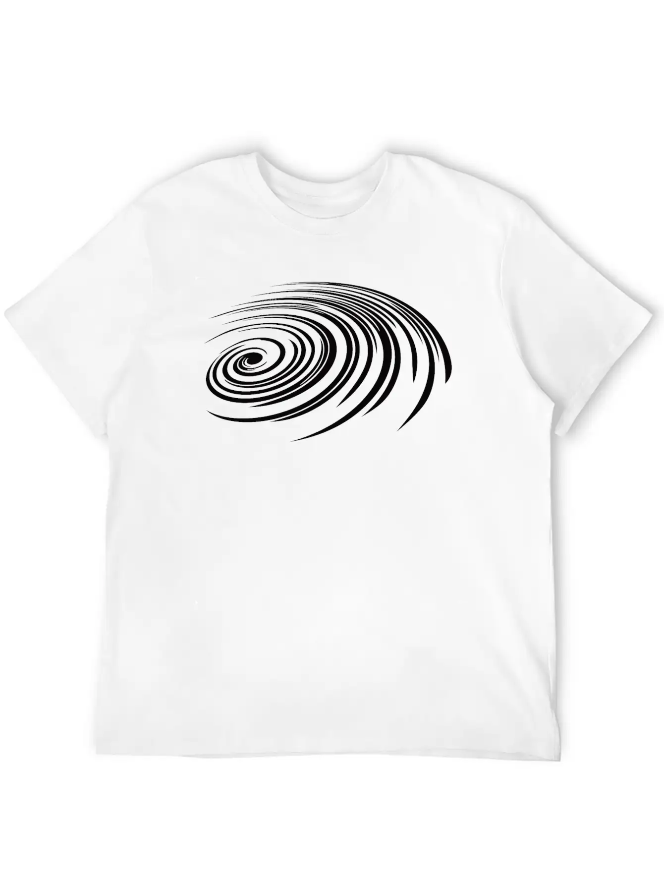 Spiral Geometry - Spiral Galaxy Unisex Casual T-Shirt – Clean Design For Daily Comfort