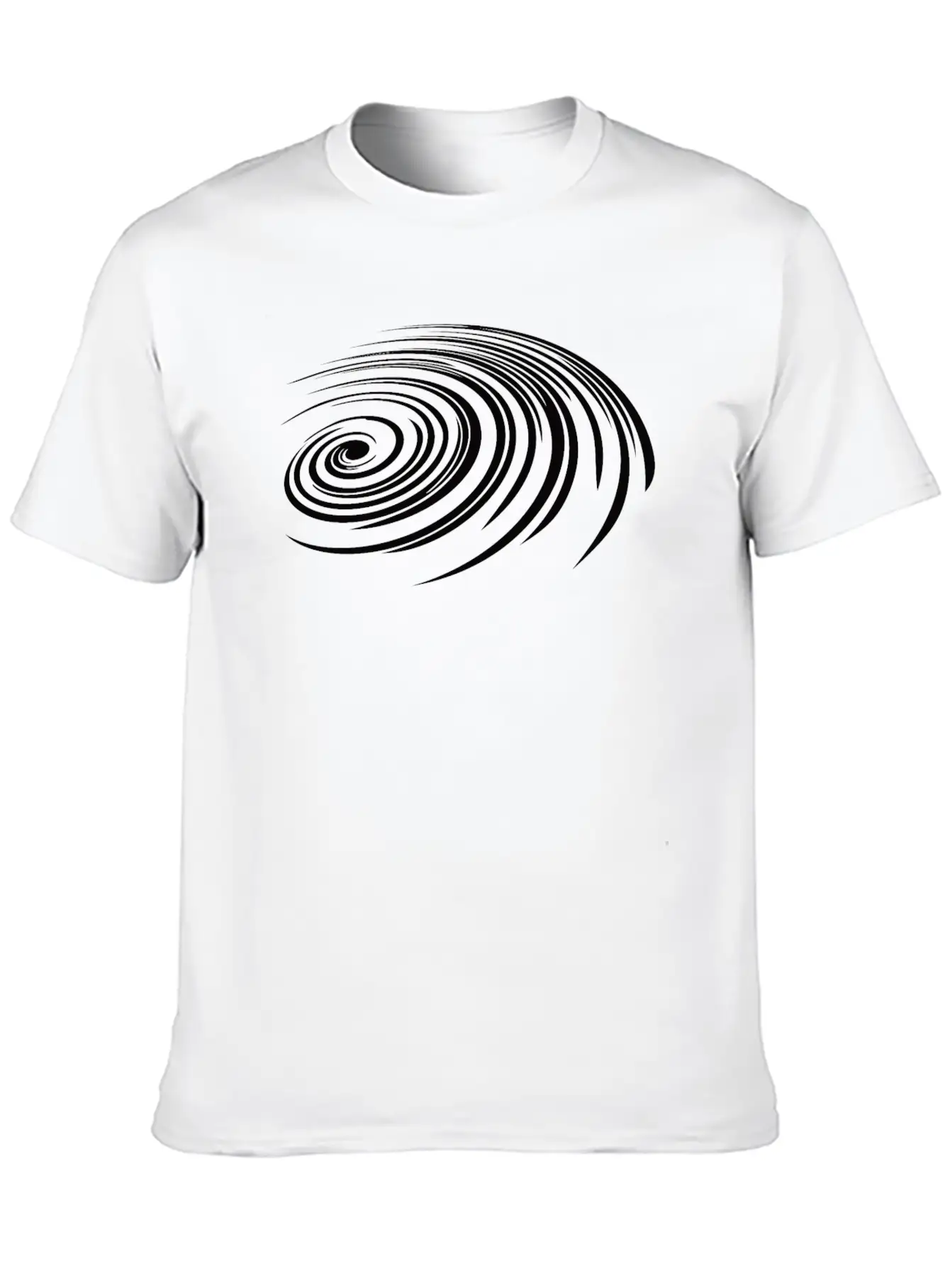 Spiral Geometry - Spiral Galaxy Unisex Casual T-Shirt – Clean Design For Daily Comfort
