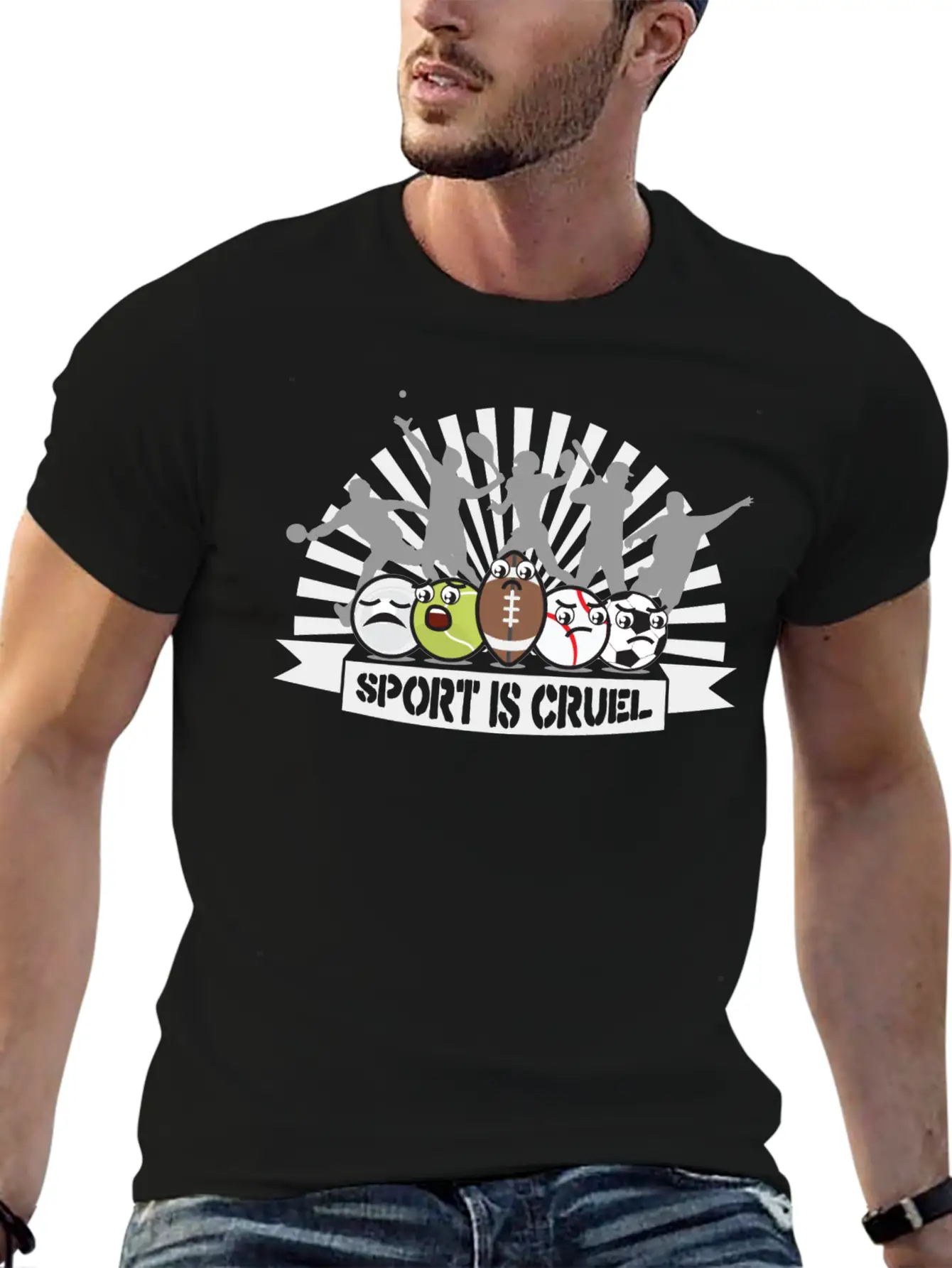 Sport Is Cruel Basic Graphic T-Shirt – Daily Comfort In Soft Cotton