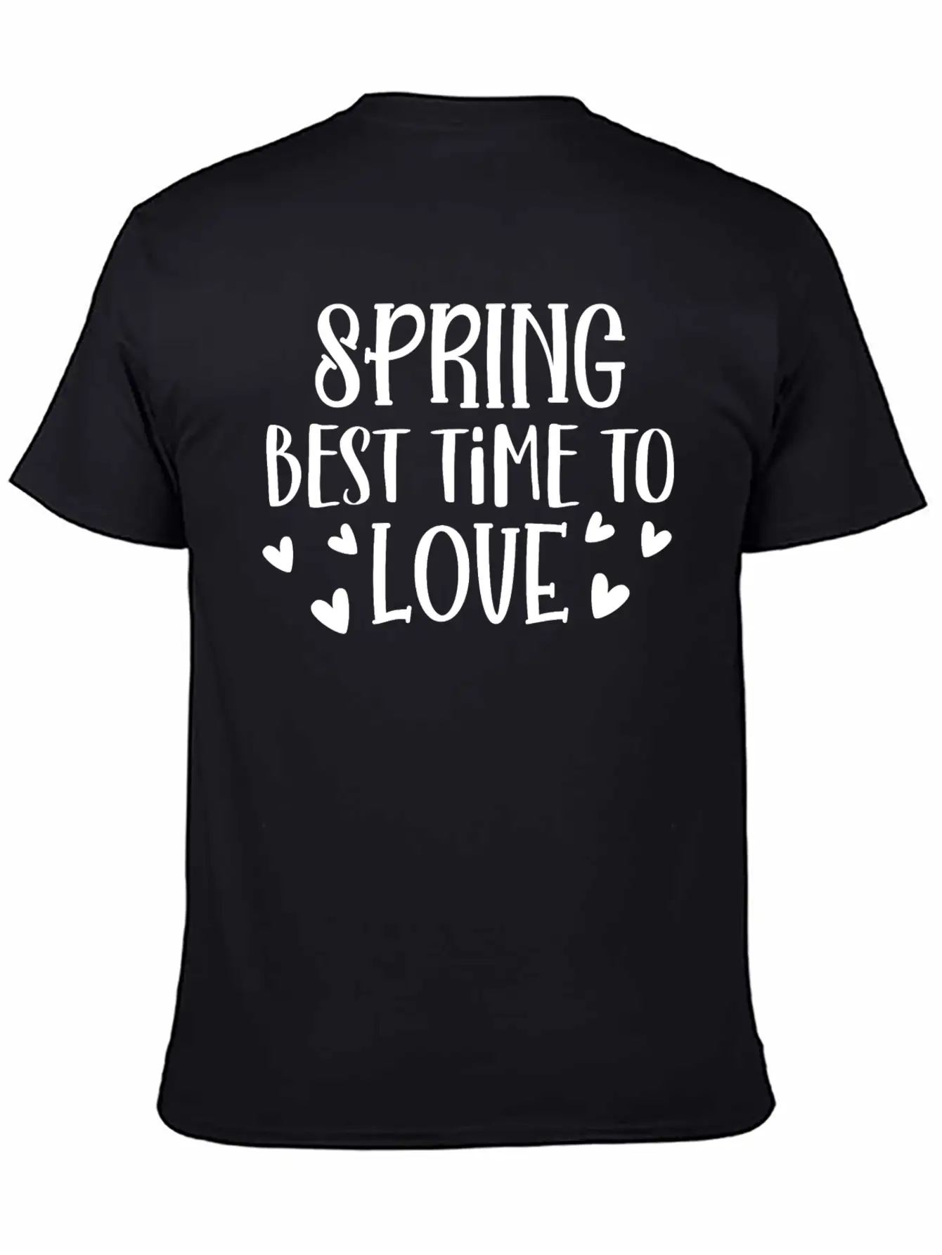 Spring Best Time To Love Unisex Casual T-Shirt – Clean Design For Daily Comfort