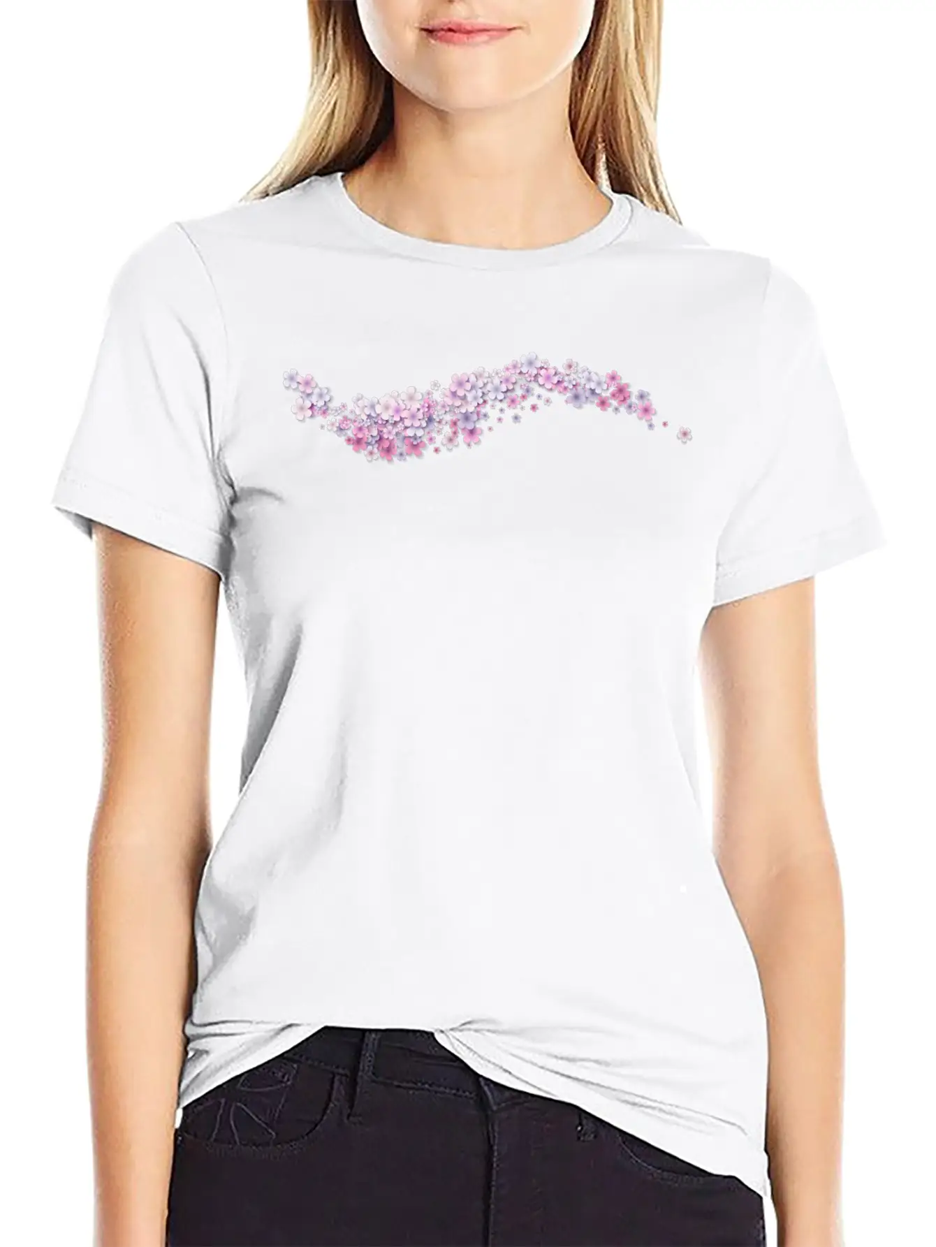 Spring Flowers 05 Stylish Everyday T-Shirt – Unisex Basic Cotton Tee