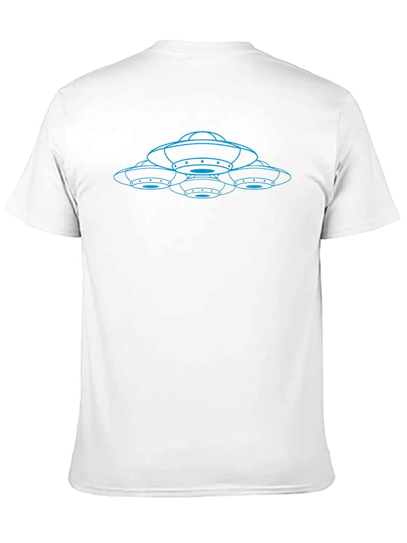 Squadron Many UFOs Compound Stylish Everyday T-Shirt – Unisex Basic Cotton Tee