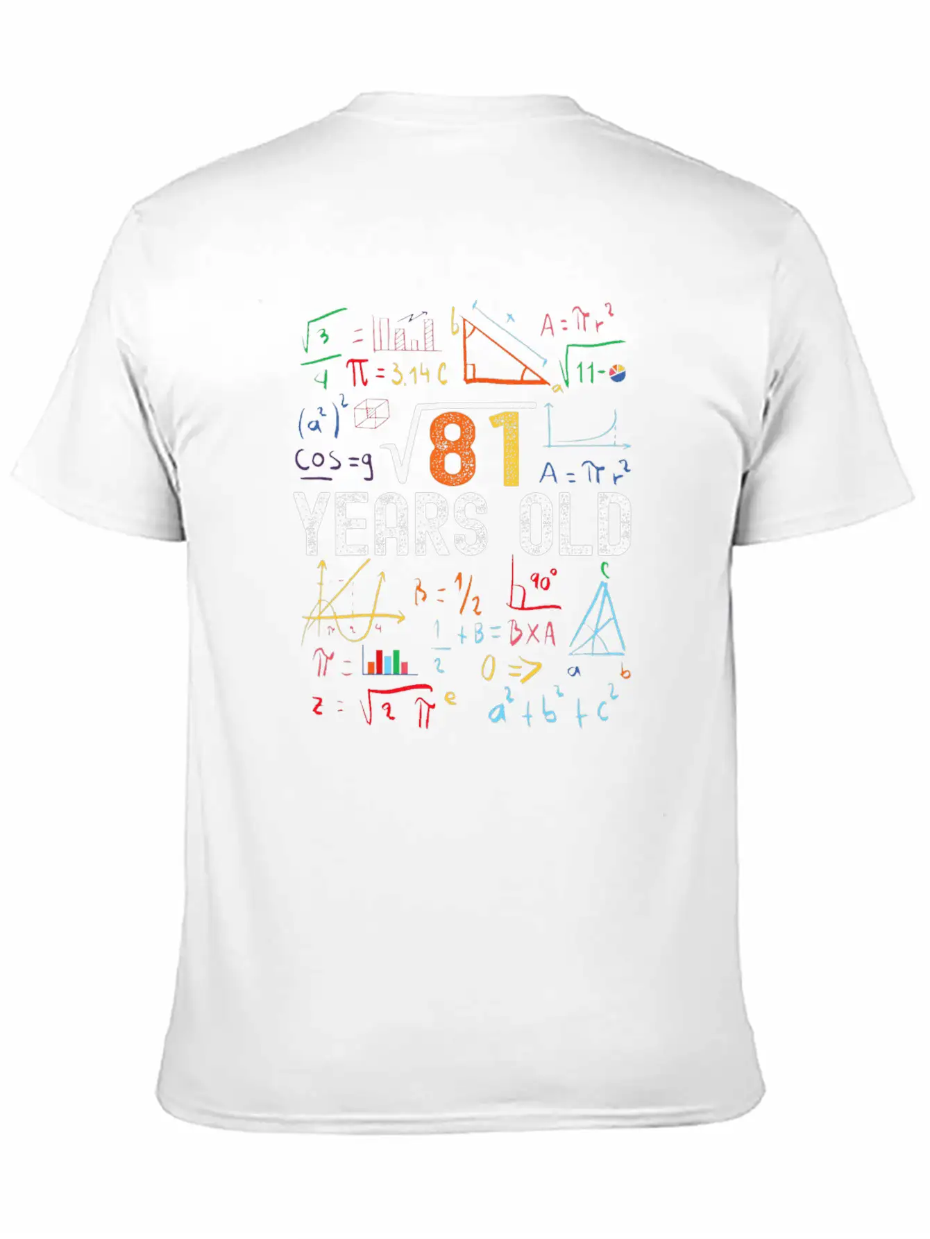 Square Root Of 81 9th Birthday 9 Years Old Stylish Everyday T-Shirt – Unisex Basic Cotton Tee