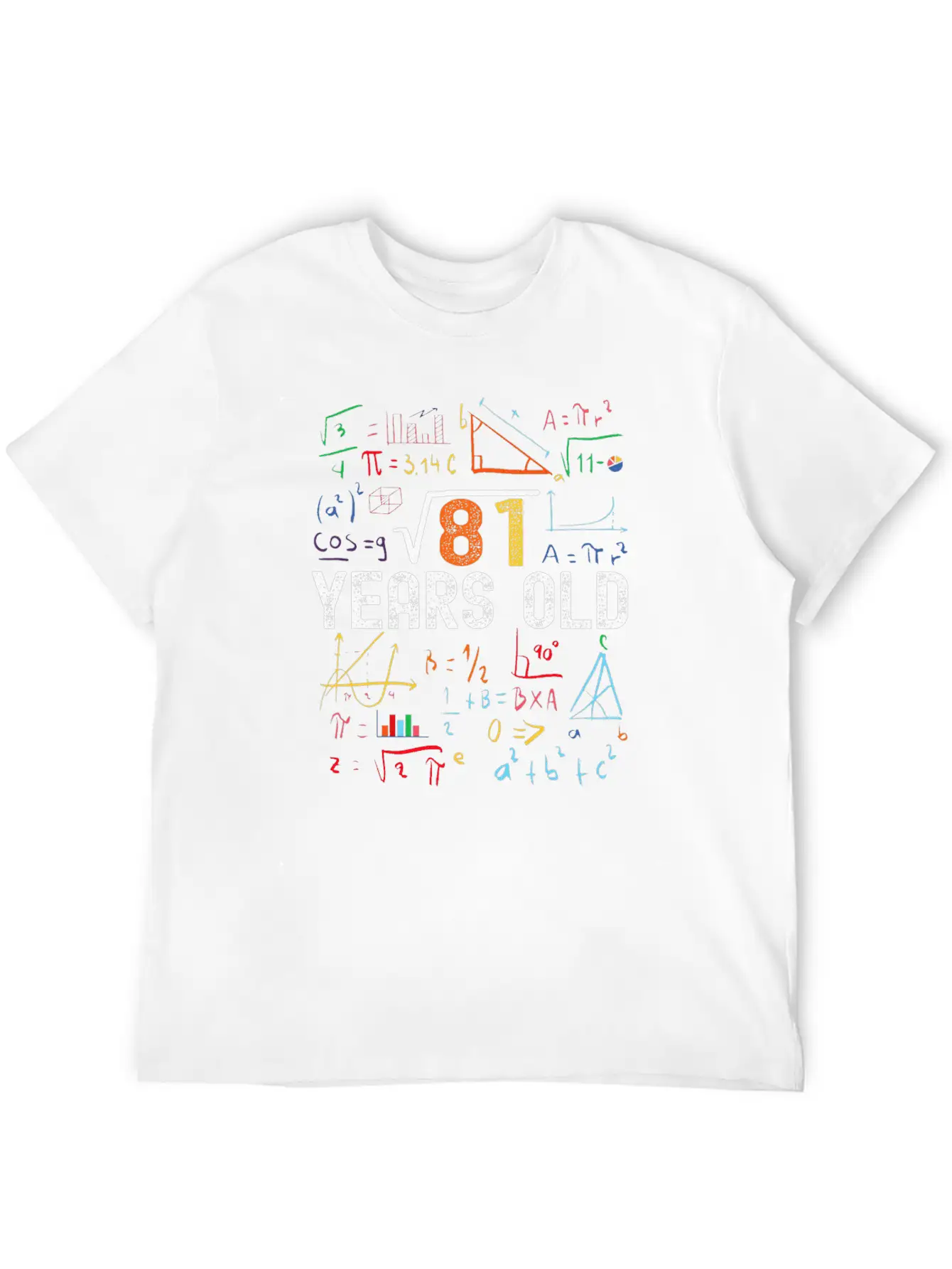 Square Root Of 81 9th Birthday 9 Years Old Stylish Everyday T-Shirt – Unisex Basic Cotton Tee