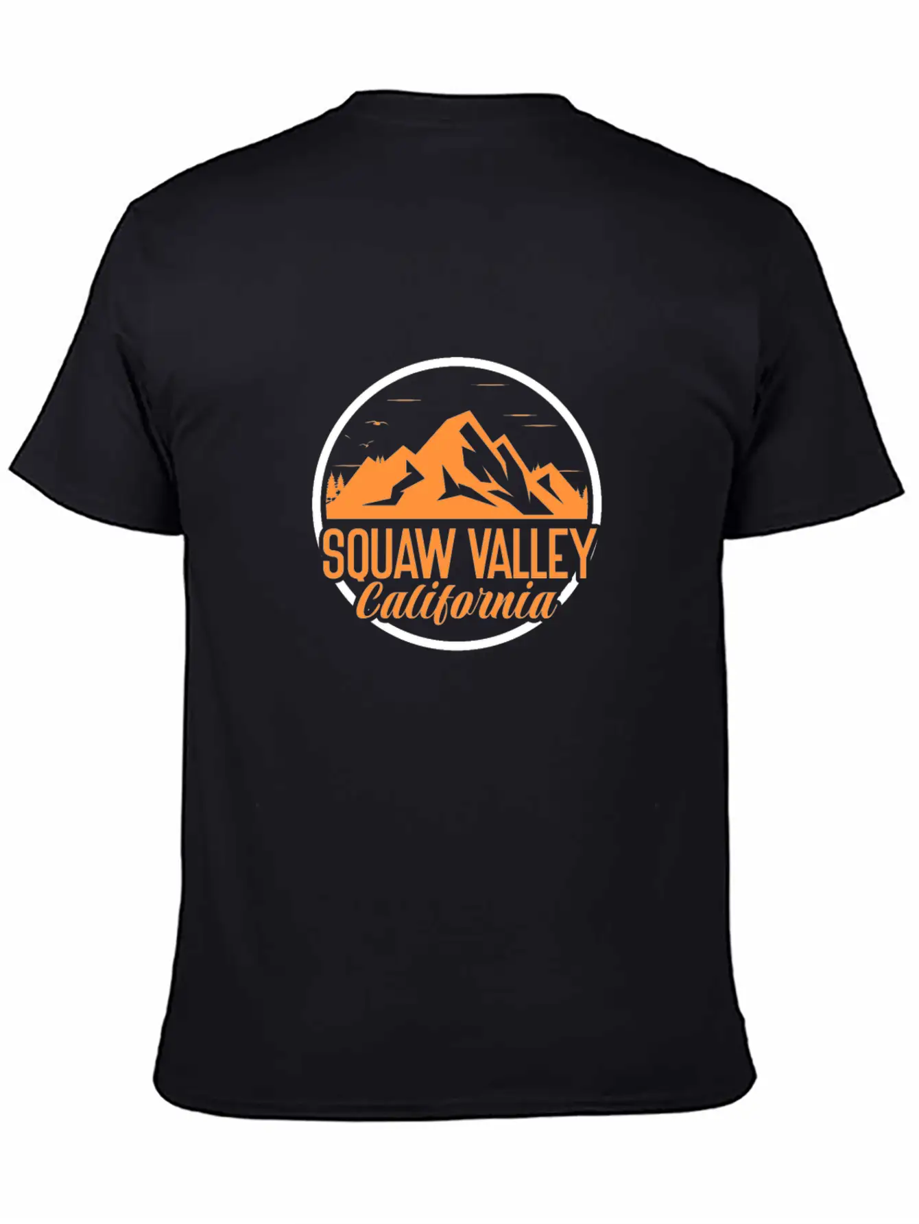 Squaw Valley California Basic Graphic T-Shirt – Daily Comfort In Soft Cotton