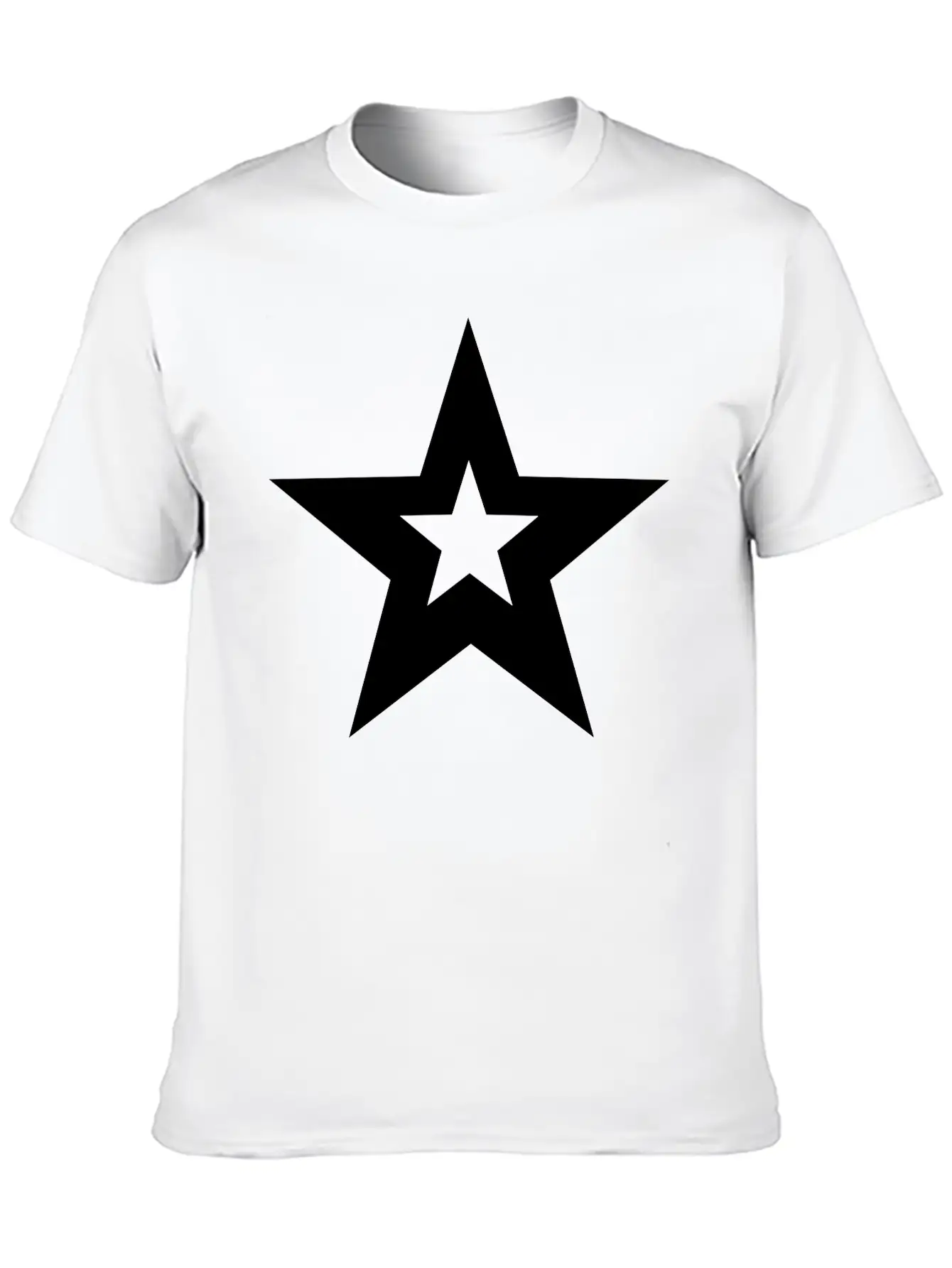 Star Unisex Cotton Tee – Relaxed Fit For Any Occasion