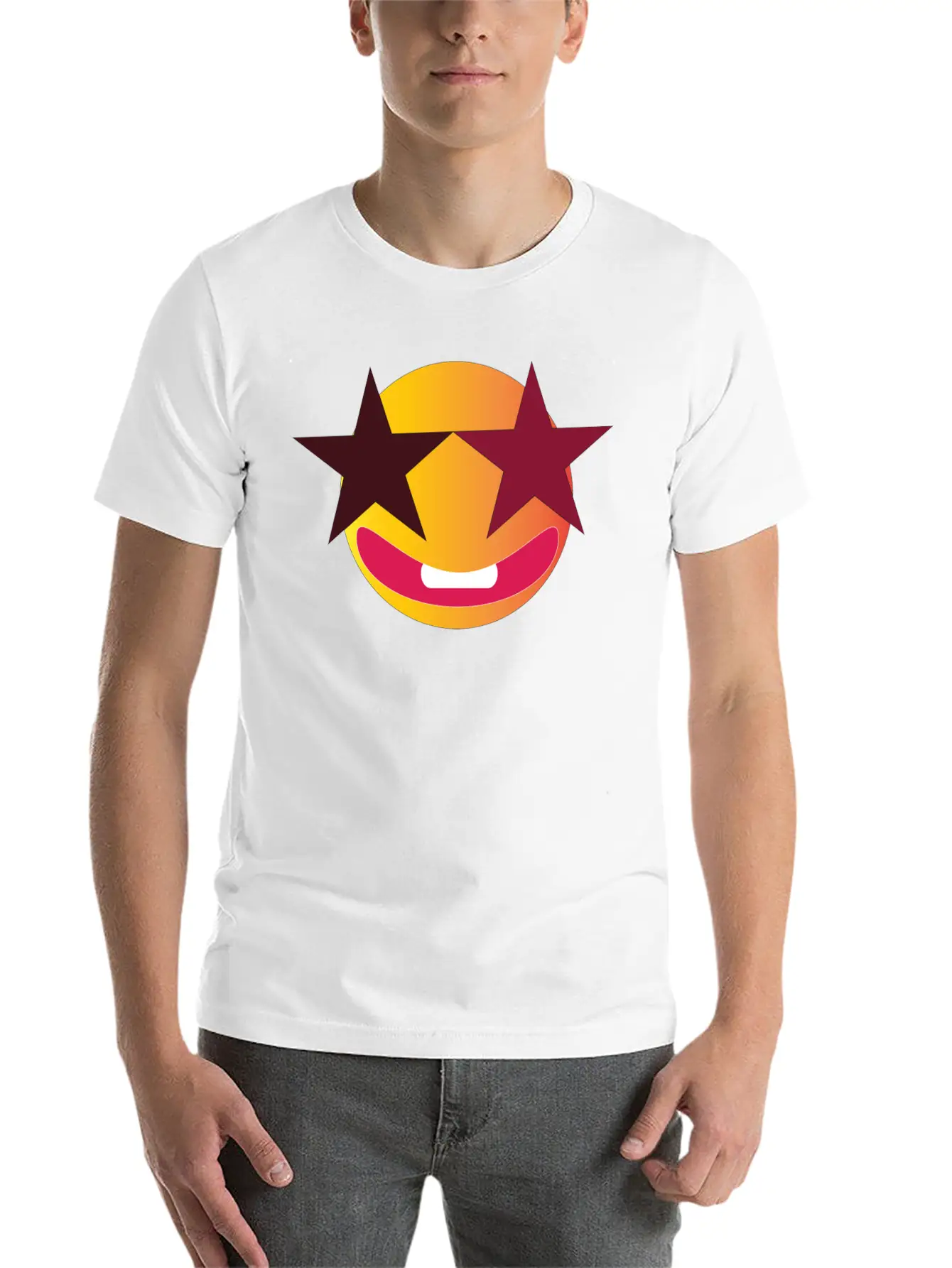 Starry Eyed Stylish Everyday T-Shirt – Unisex Basic Cotton Tee