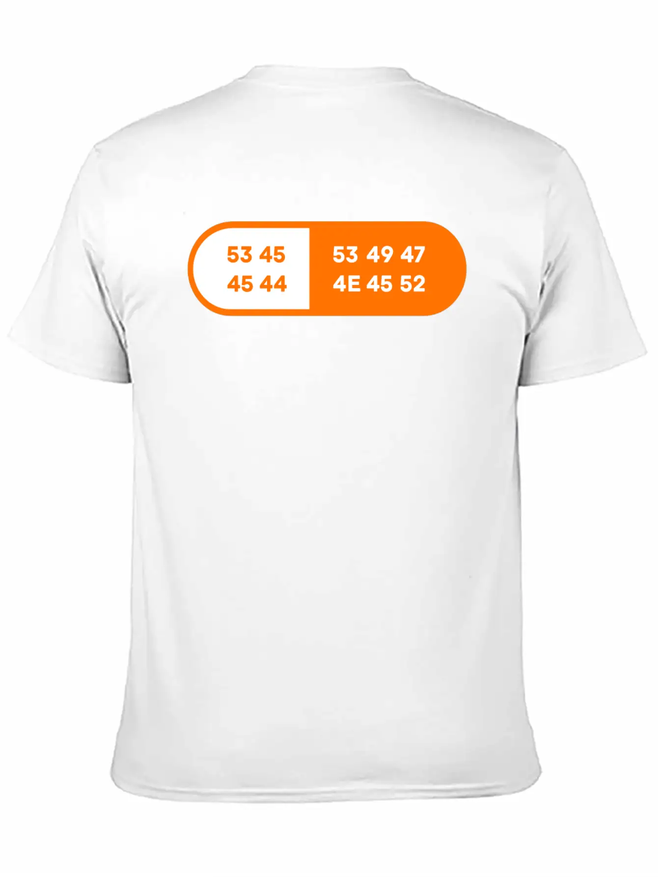 Stealth SeedSigner (white) Stylish Everyday T-Shirt – Unisex Basic Cotton Tee