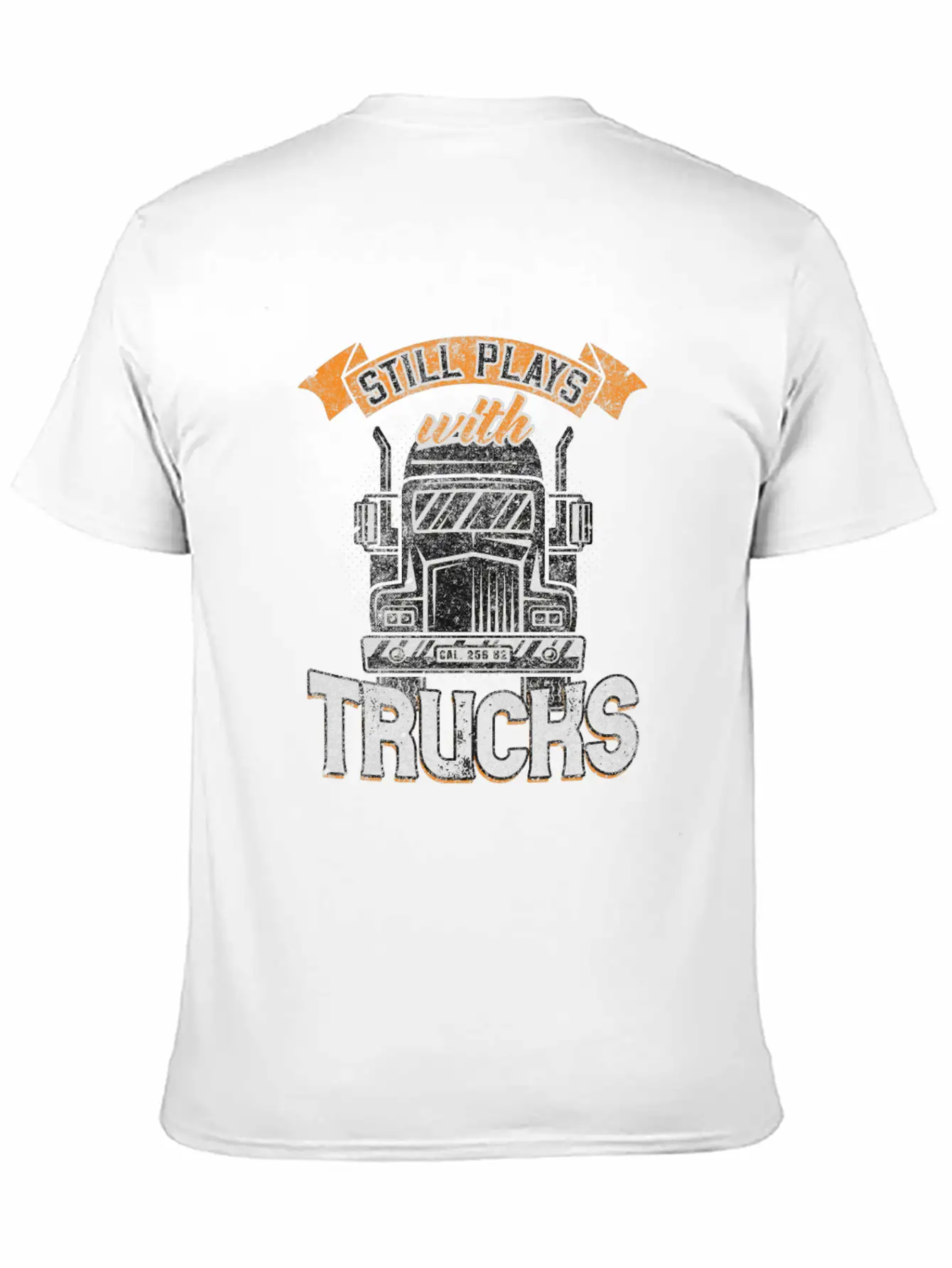 Still Plays With Trucks Basic Graphic T-Shirt – Daily Comfort In Soft Cotton