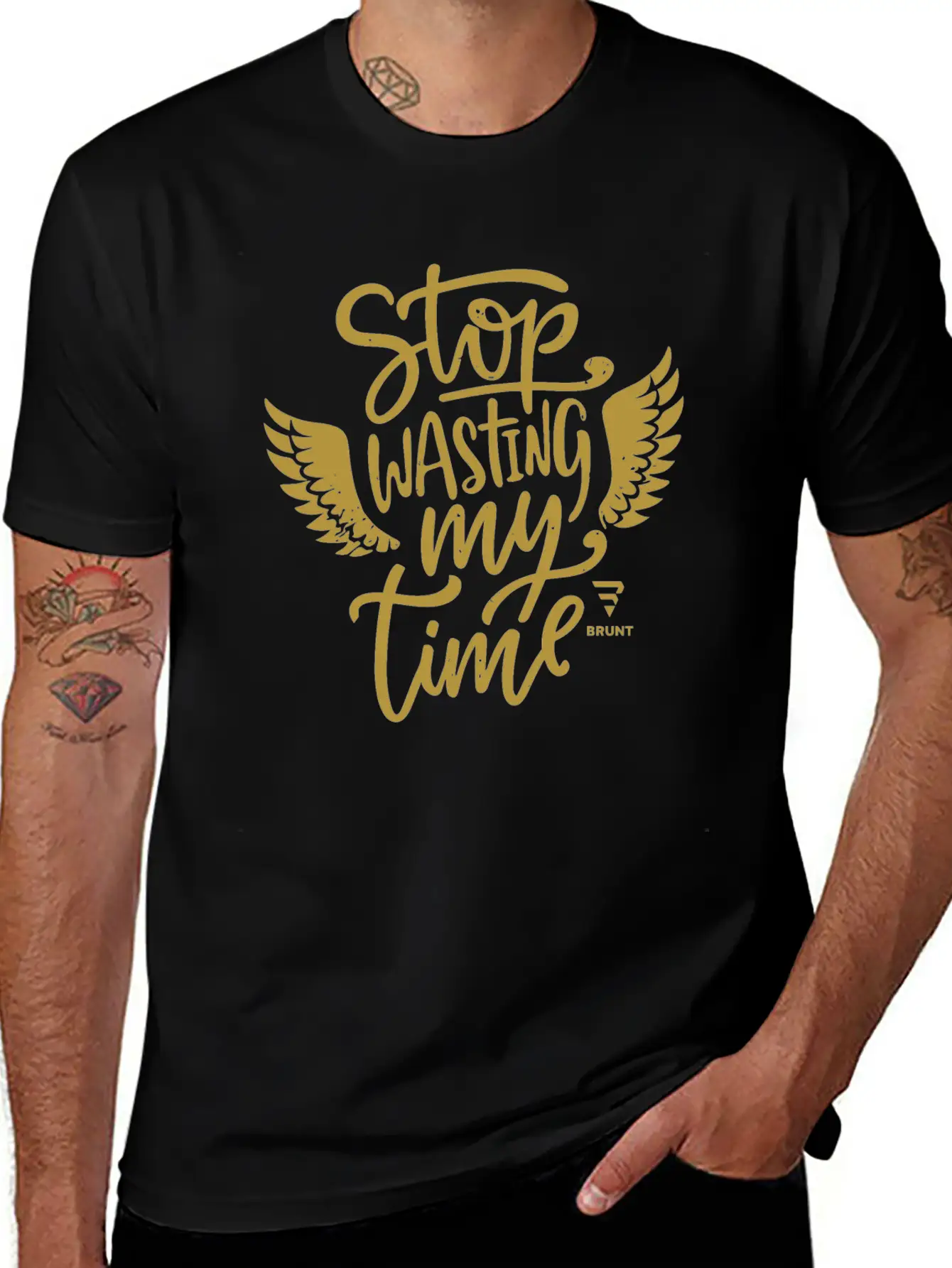 STOP Wasting My Time. A Gift For The Busy Essential Cotton Tee For Daily Outfits – Unisex Style