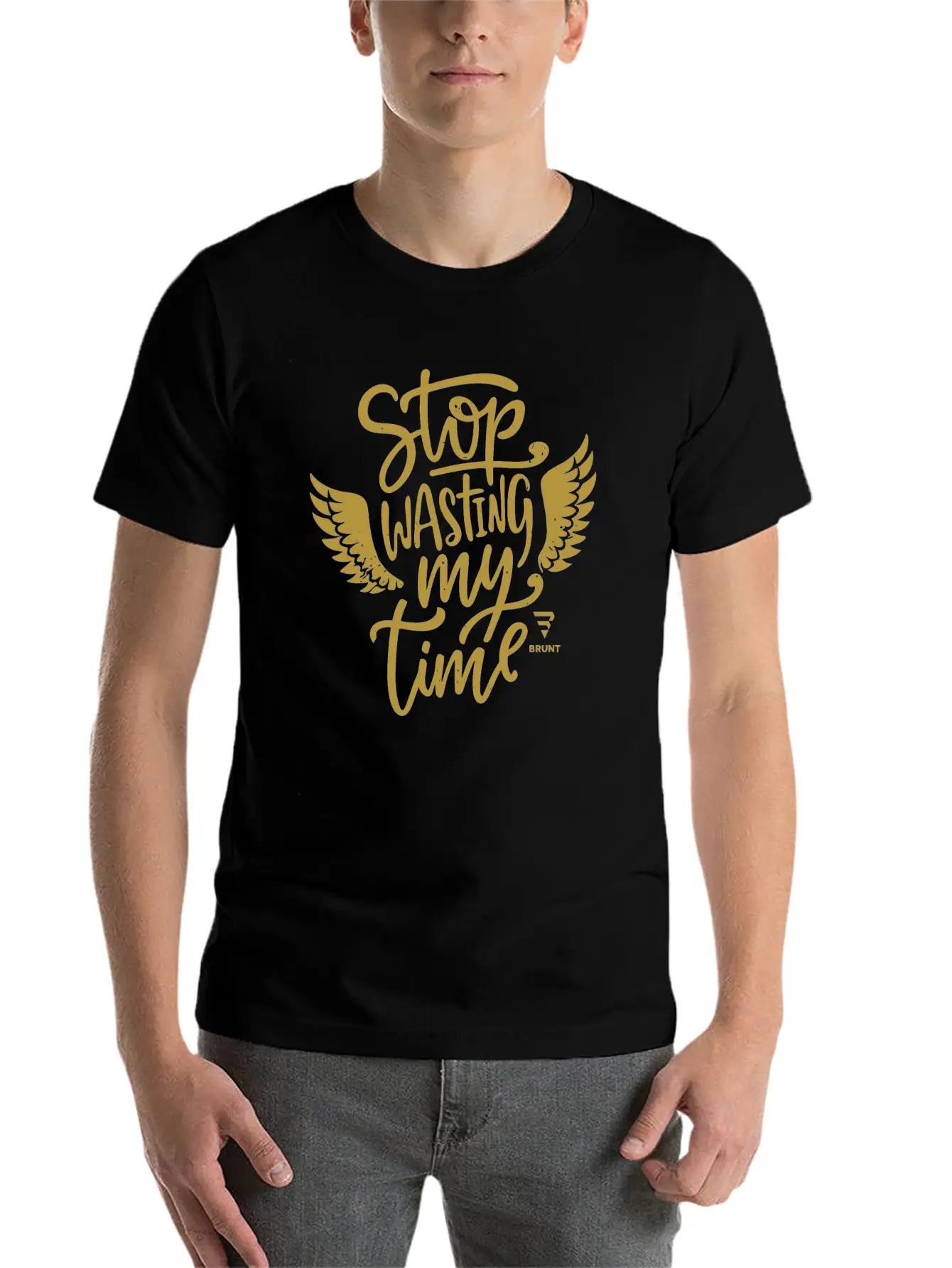 STOP Wasting My Time. A Gift For The Busy Essential Cotton Tee For Daily Outfits – Unisex Style
