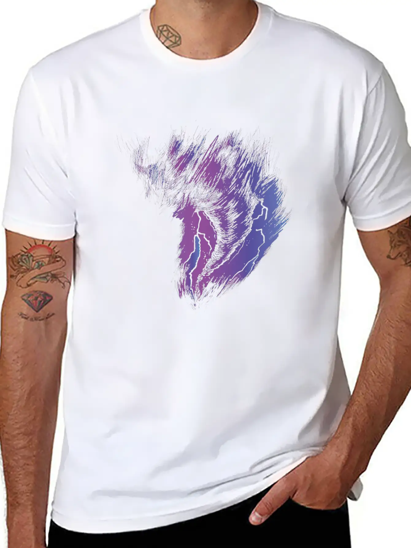 Storm Chaser Breathable Graphic T-Shirt – Perfect For Casual Days