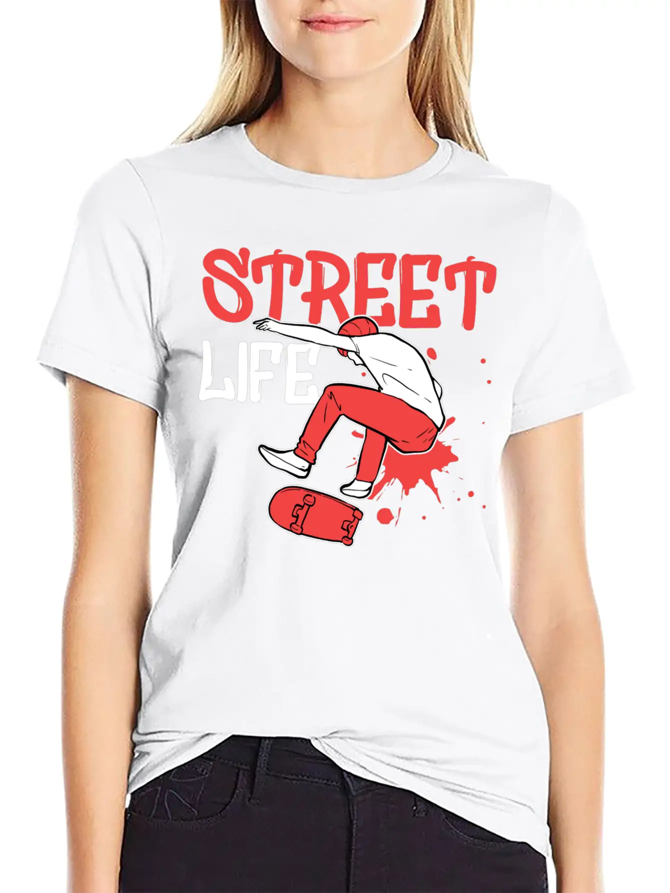Street Life Cool And Geek Gift Basic Graphic T-Shirt – Daily Comfort In Soft Cotton