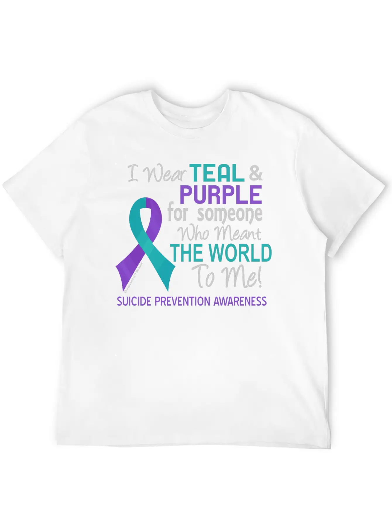Suicide Prevention For Someone Who Meant World To Basic Graphic T-Shirt – Daily Comfort In Soft Cotton