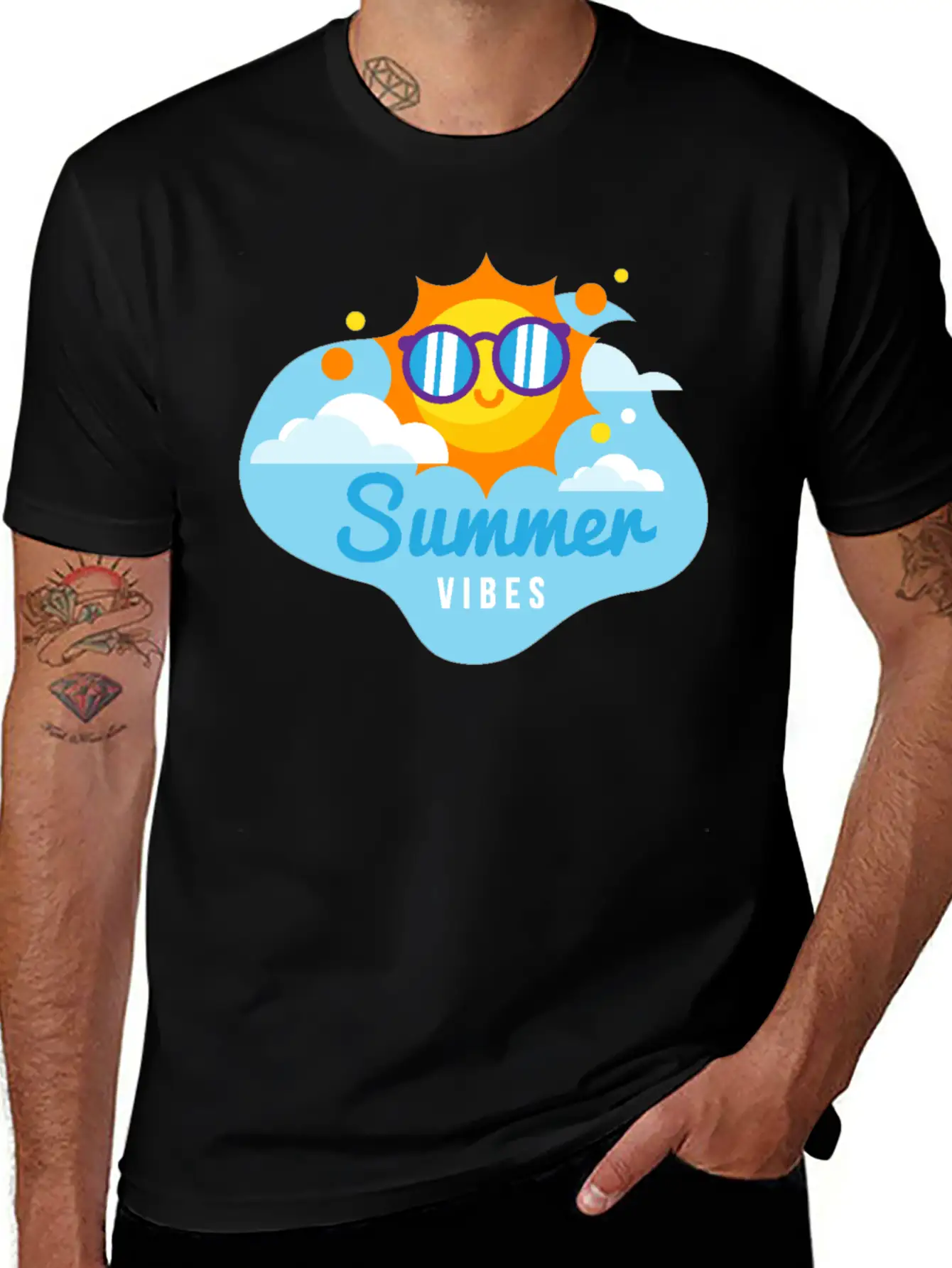 Summer Basic Graphic T-Shirt – Daily Comfort In Soft Cotton