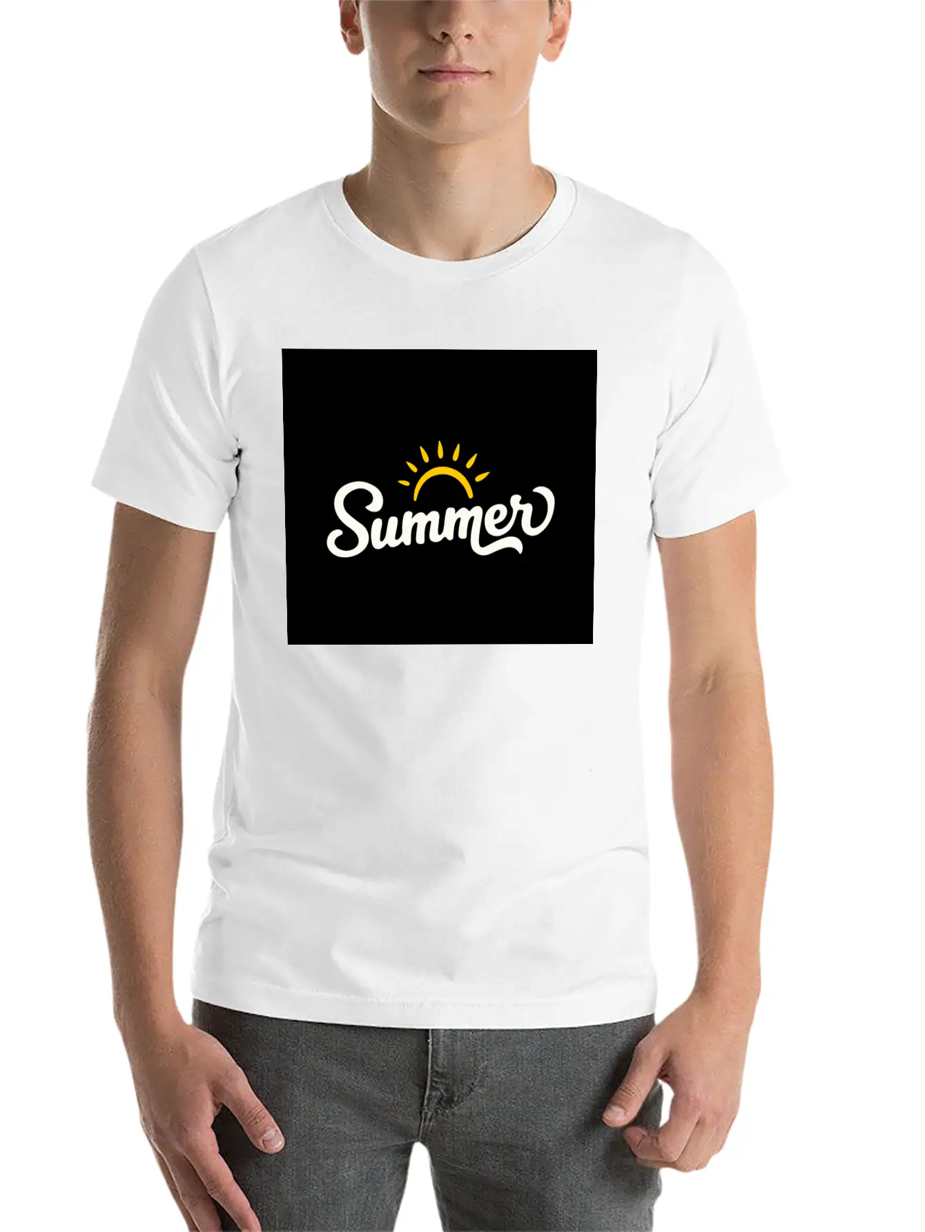 Summer Classic Cotton Tee – Unisex Comfort For Any Season