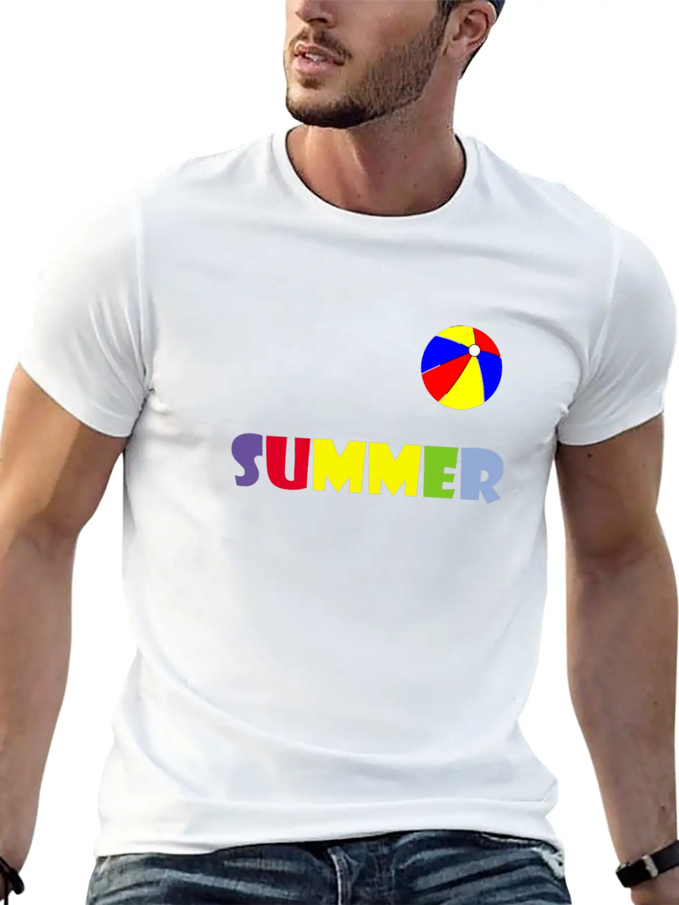 Summer Relaxed Everyday Tee – Lightweight And Durable Cotton