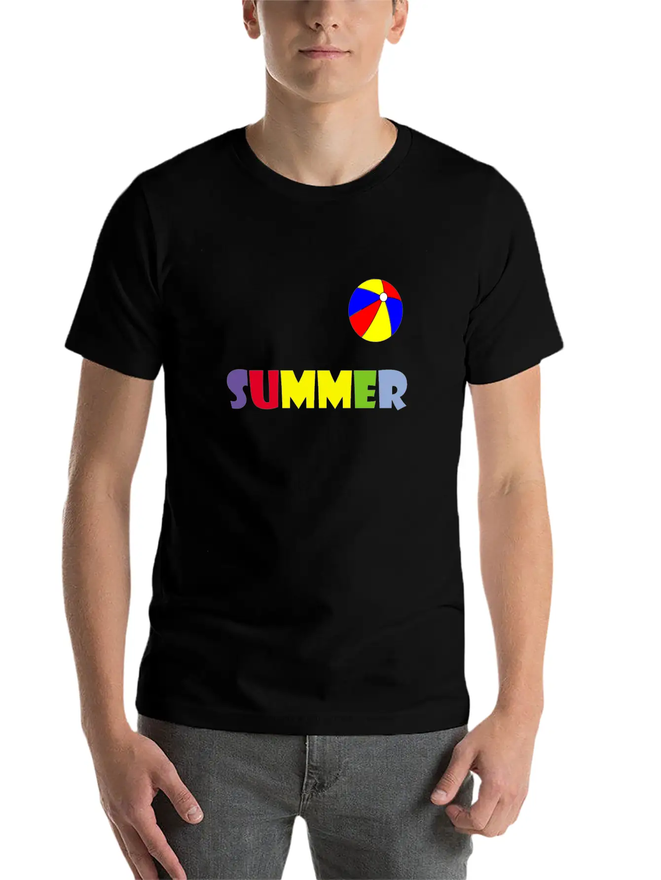 Summer Relaxed Everyday Tee – Lightweight And Durable Cotton