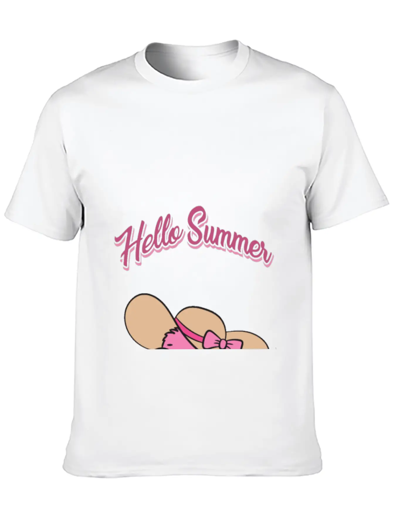 Summer Time Flamingo Casual Graphic T-Shirt – Simple And Comfortable Daily Wear