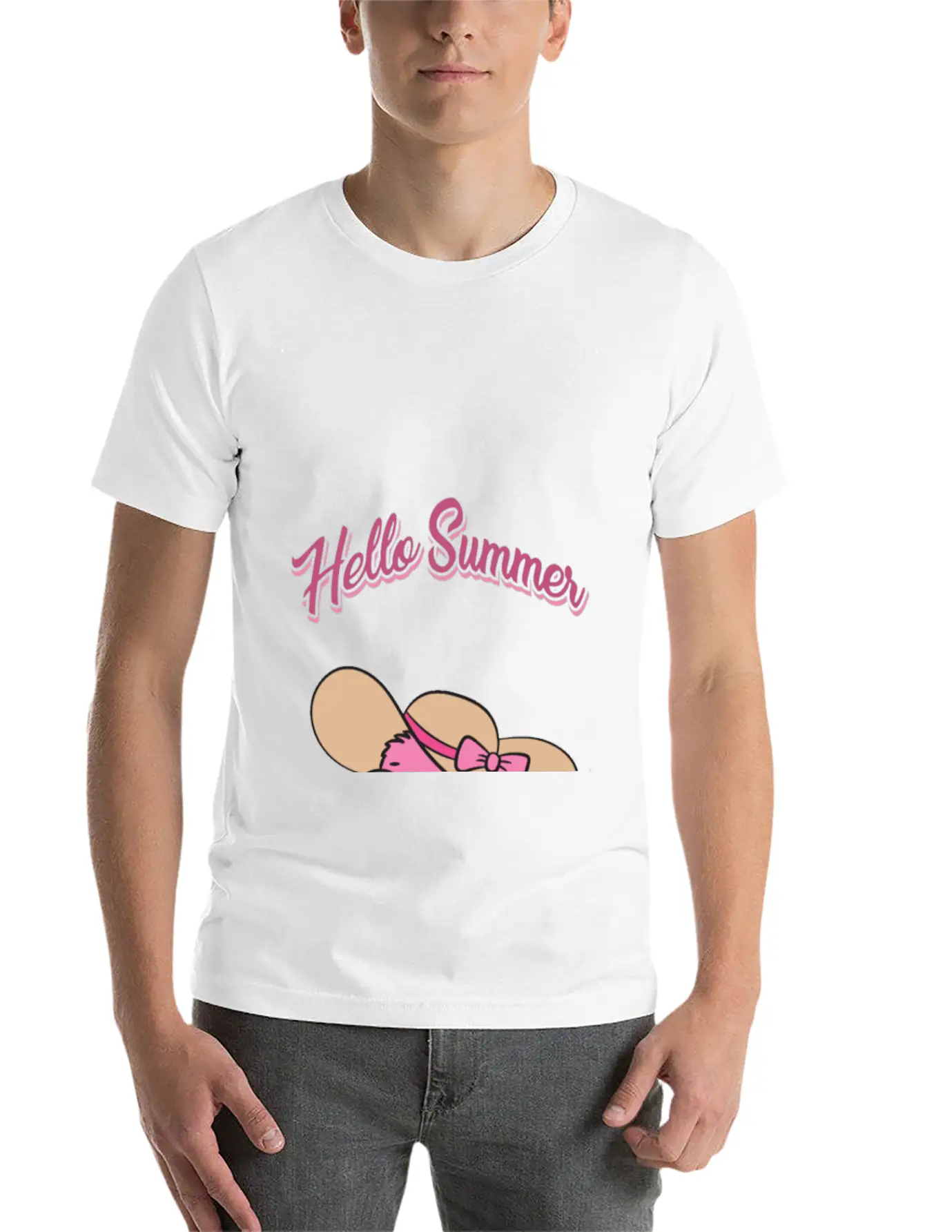 Summer Time Flamingo Casual Graphic T-Shirt – Simple And Comfortable Daily Wear