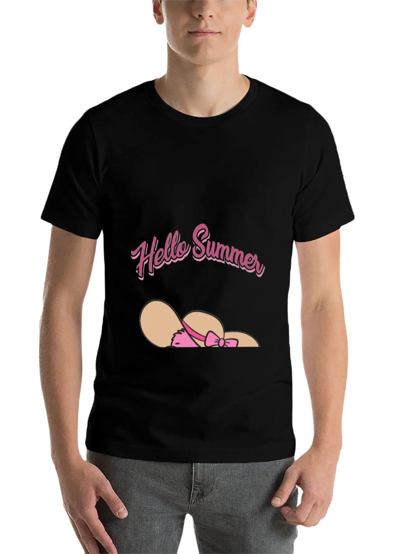 Summer Time Flamingo Casual Graphic T-Shirt – Simple And Comfortable Daily Wear