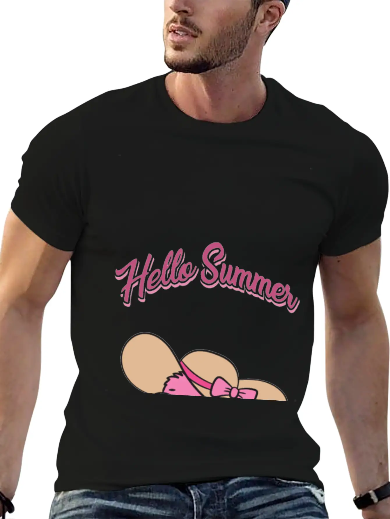 Summer Time Flamingo Casual Graphic T-Shirt – Simple And Comfortable Daily Wear