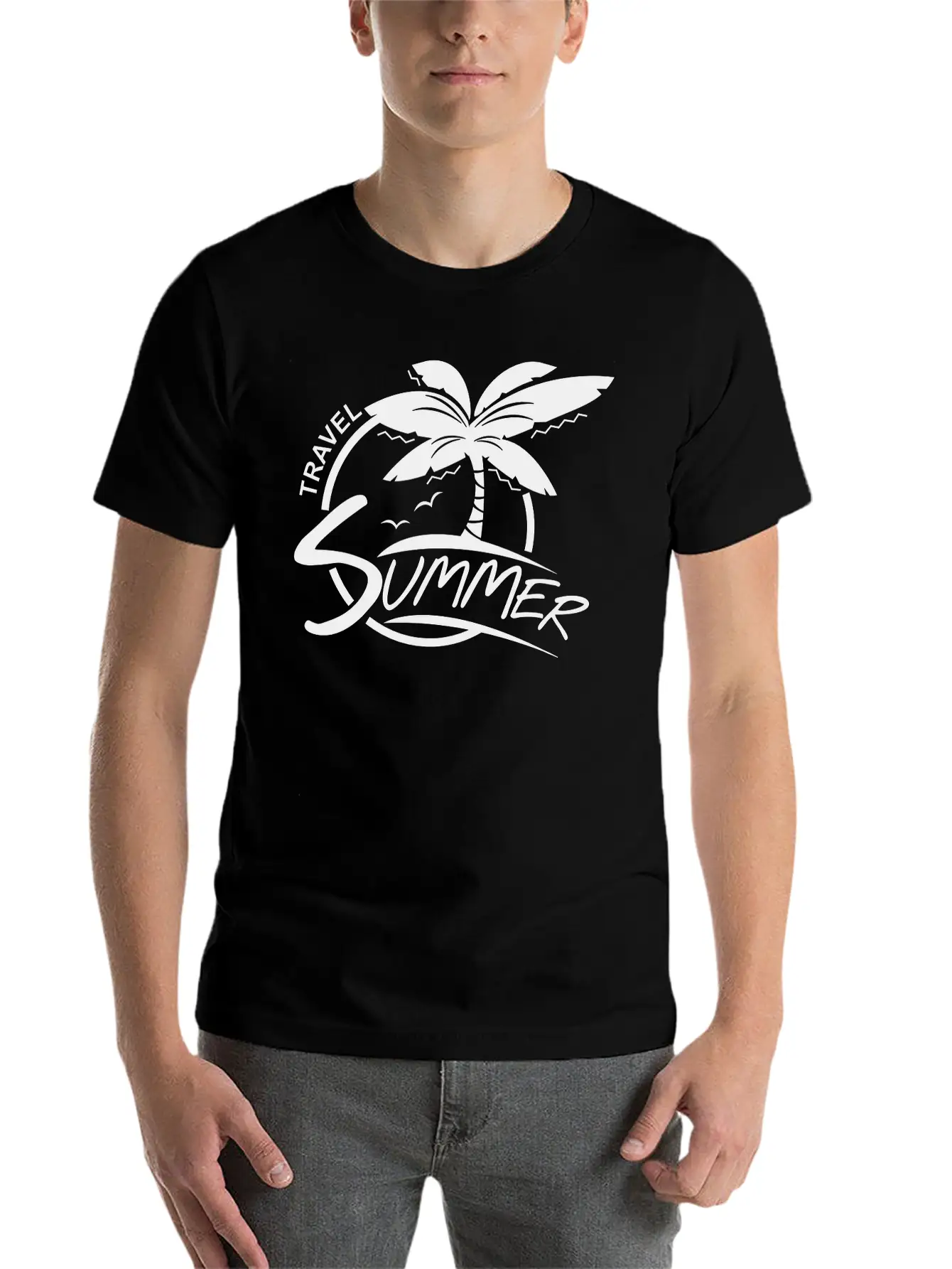 Summer Travel Stylish Everyday T-Shirt – Unisex Basic Cotton Tee
