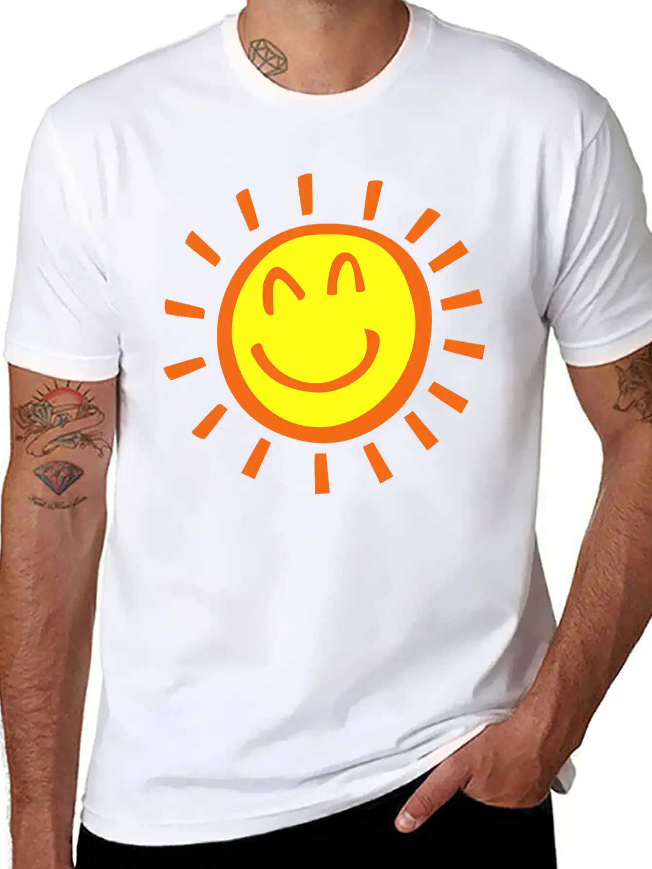 Sun Stylish Everyday T-Shirt – Unisex Basic Cotton Tee