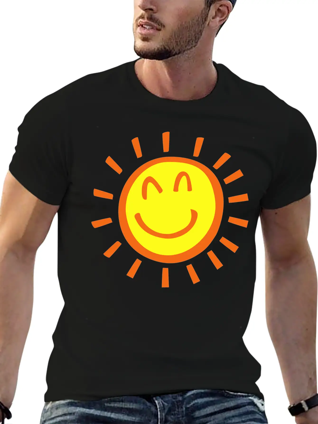Sun Stylish Everyday T-Shirt – Unisex Basic Cotton Tee