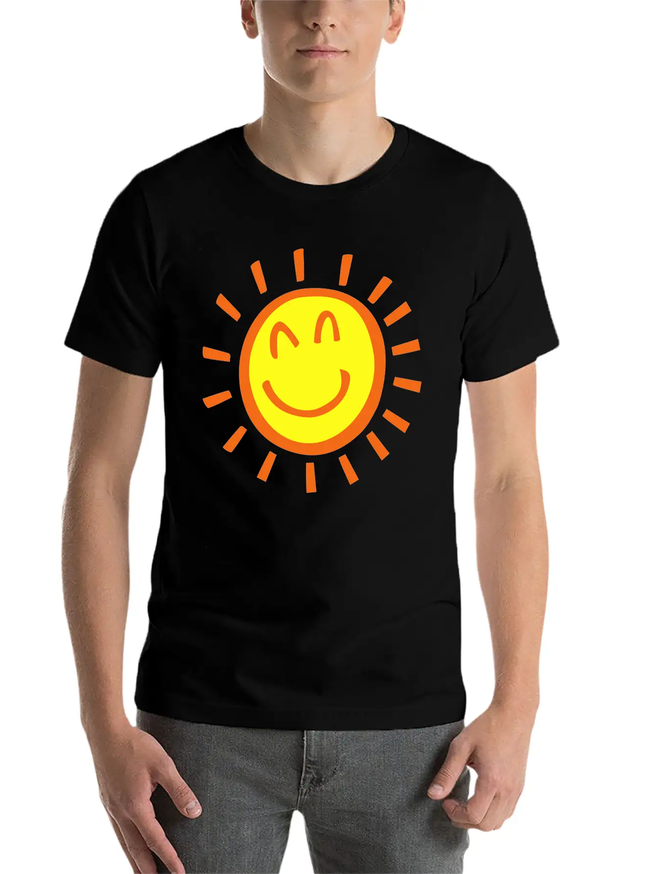 Sun Stylish Everyday T-Shirt – Unisex Basic Cotton Tee