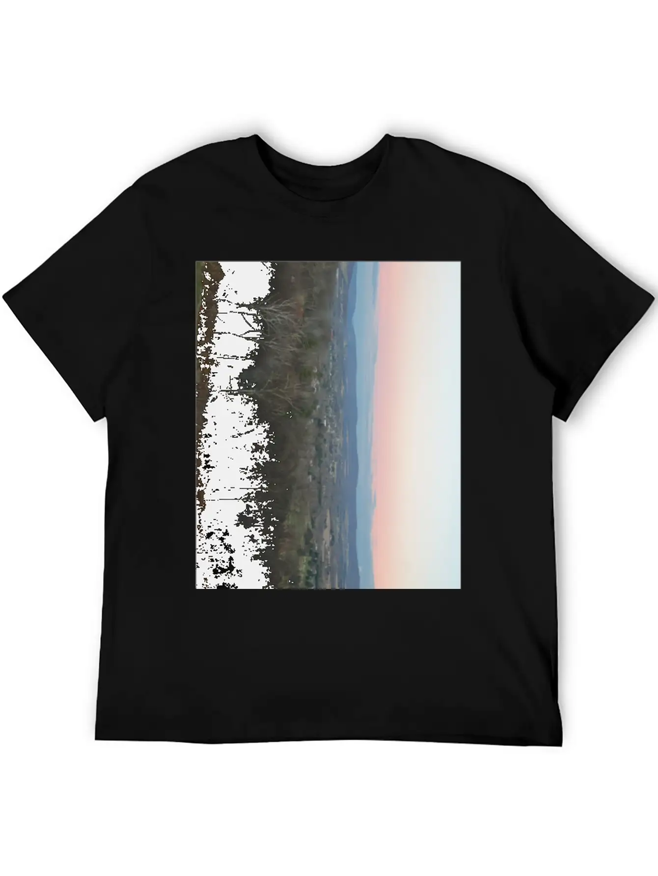 Sunrise In Hazleton Lightweight Cotton T-Shirt – Daily Comfort Graphic Shirt