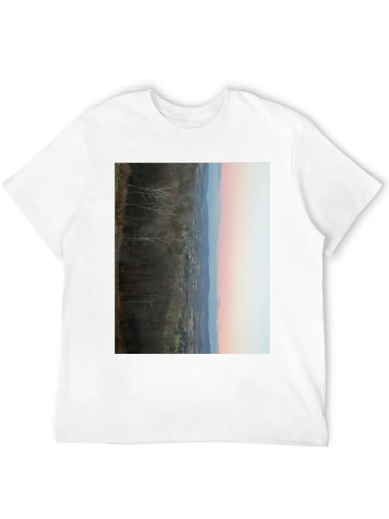 Sunrise In Hazleton Lightweight Cotton T-Shirt – Daily Comfort Graphic Shirt