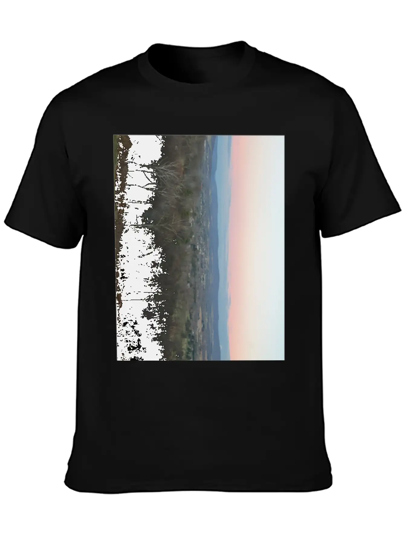 Sunrise In Hazleton Lightweight Cotton T-Shirt – Daily Comfort Graphic Shirt