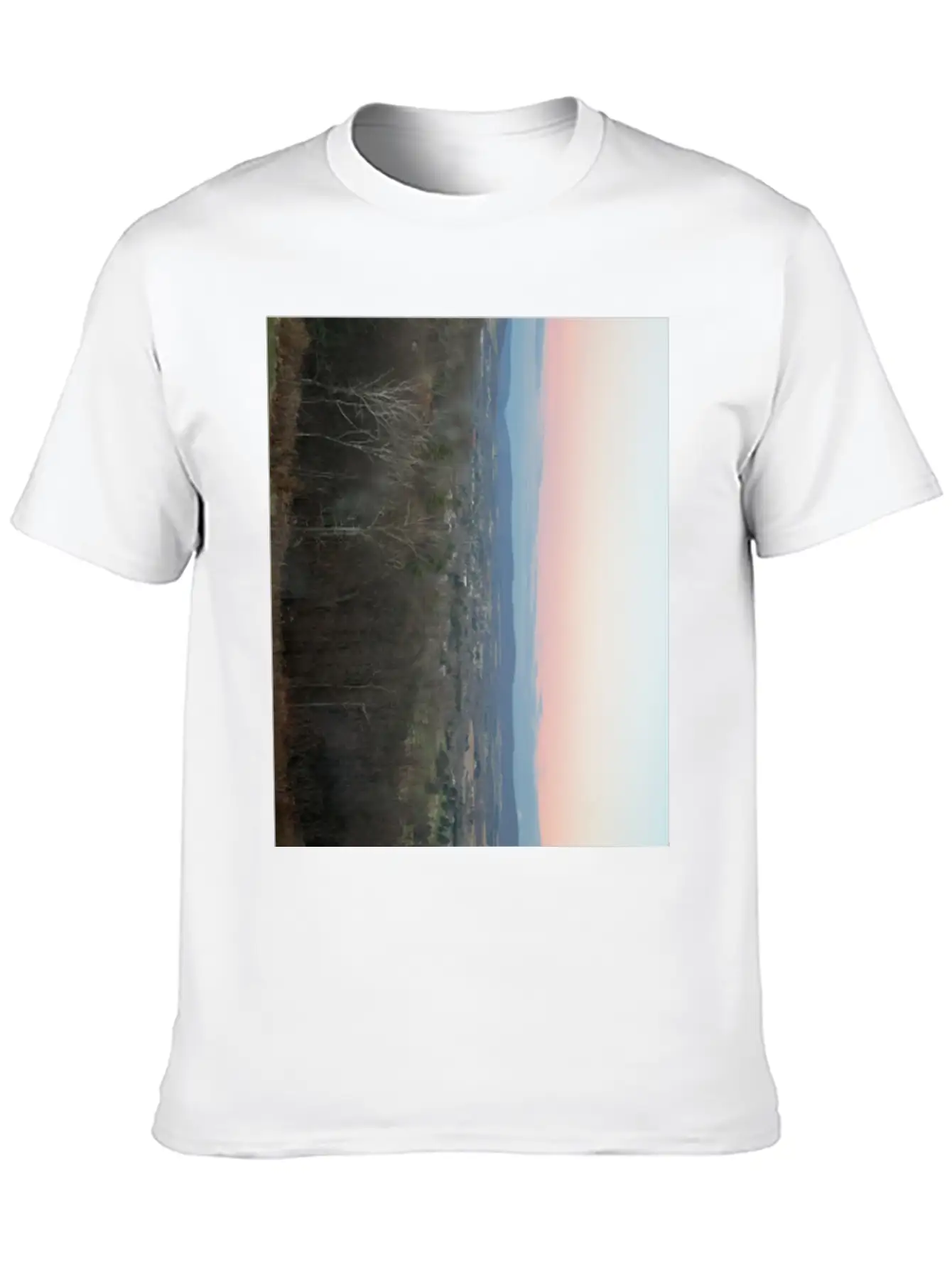 Sunrise In Hazleton Lightweight Cotton T-Shirt – Daily Comfort Graphic Shirt