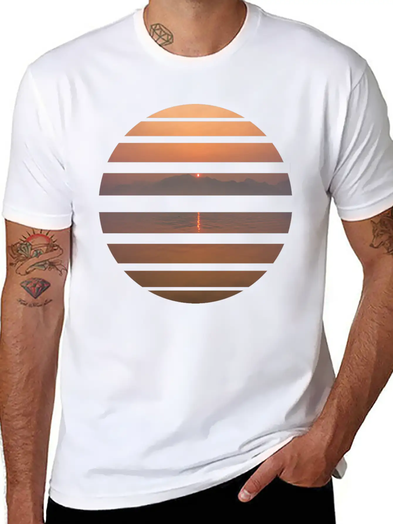 Sunrise Inle Lake Stylish Everyday T-Shirt – Unisex Basic Cotton Tee