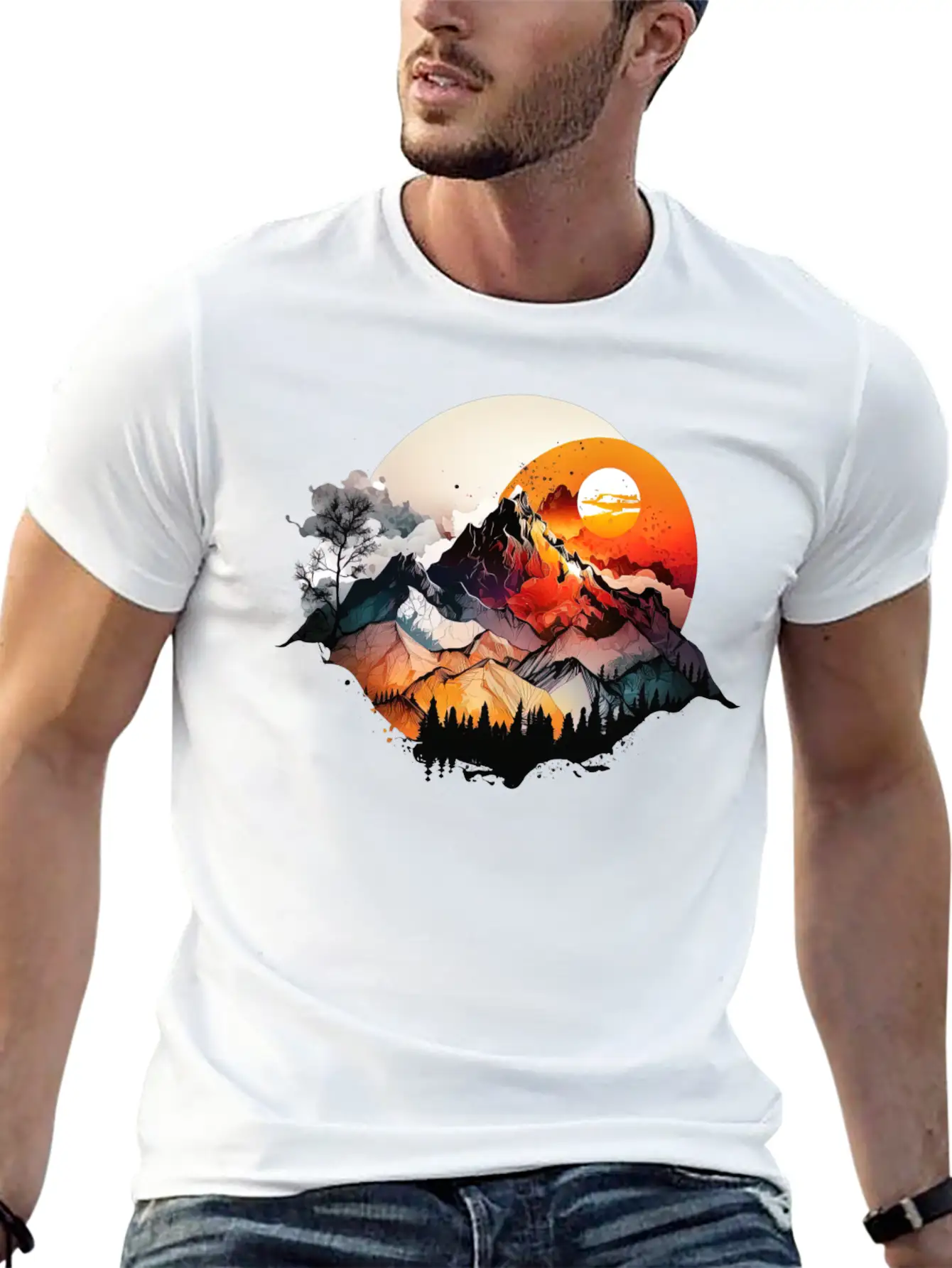 Sunrise Stylish Everyday T-Shirt – Unisex Basic Cotton Tee