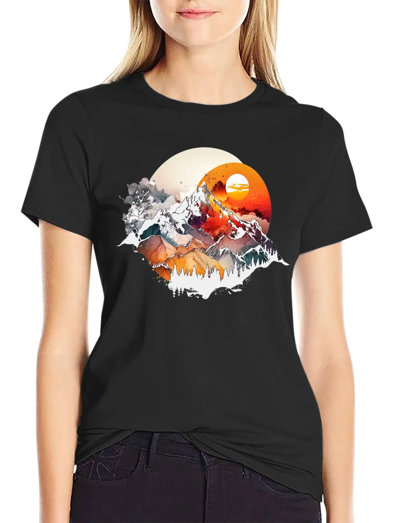 Sunrise Stylish Everyday T-Shirt – Unisex Basic Cotton Tee