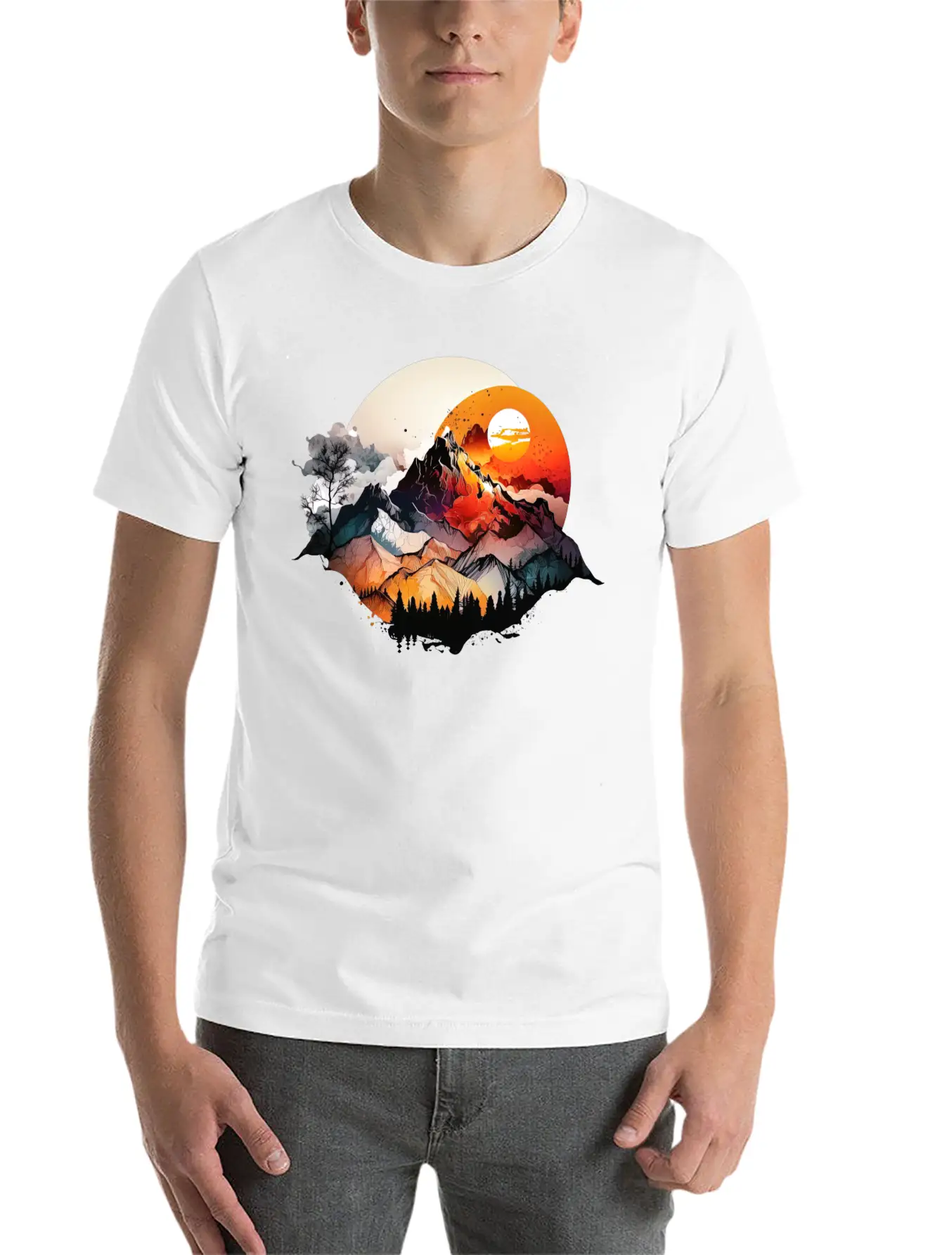 Sunrise Stylish Everyday T-Shirt – Unisex Basic Cotton Tee