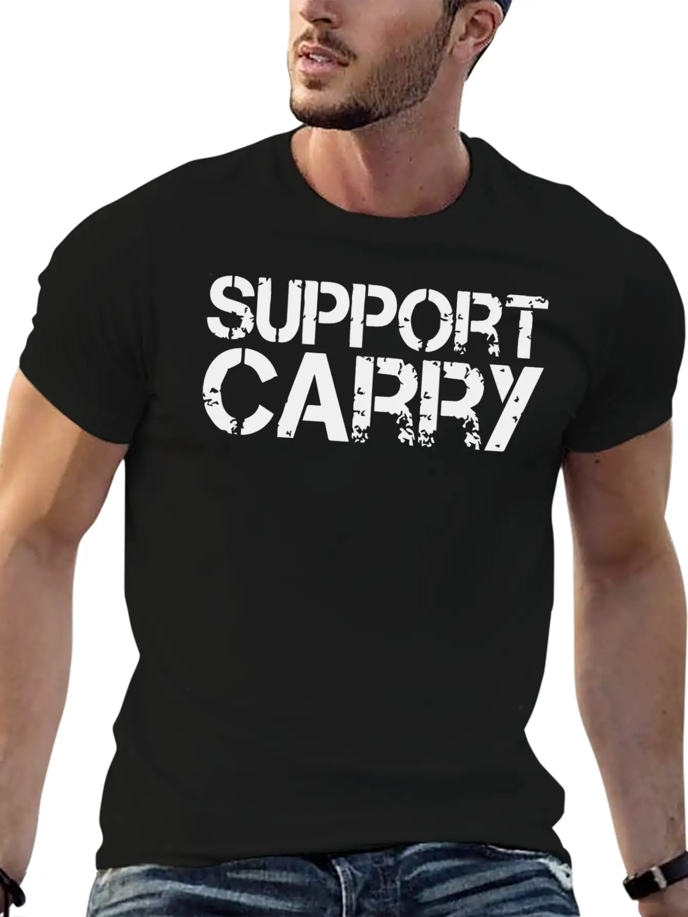 Support Carry League Of Legends Basic Graphic T-Shirt – Daily Comfort In Soft Cotton