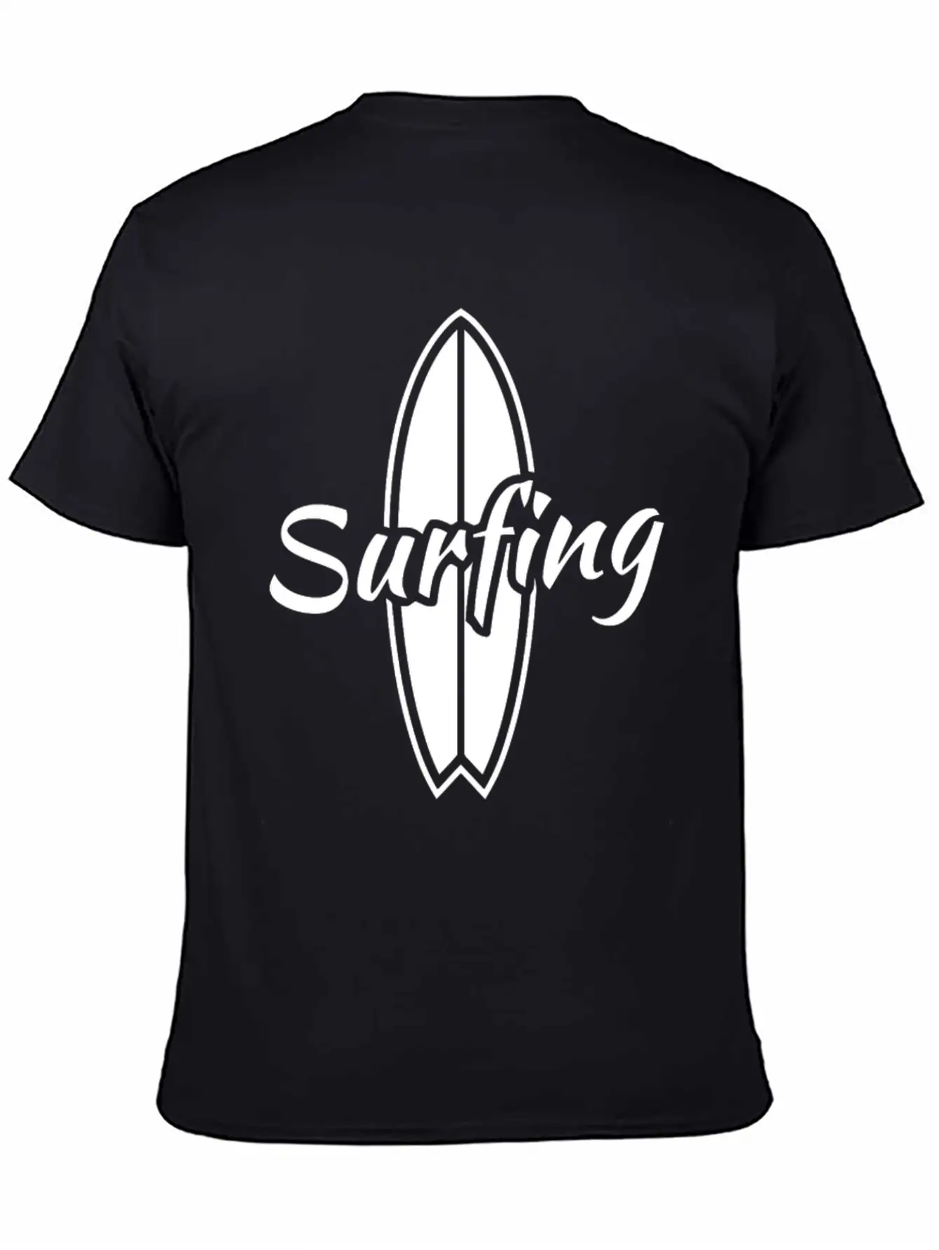 Surf Board Stylish Everyday T-Shirt – Unisex Basic Cotton Tee