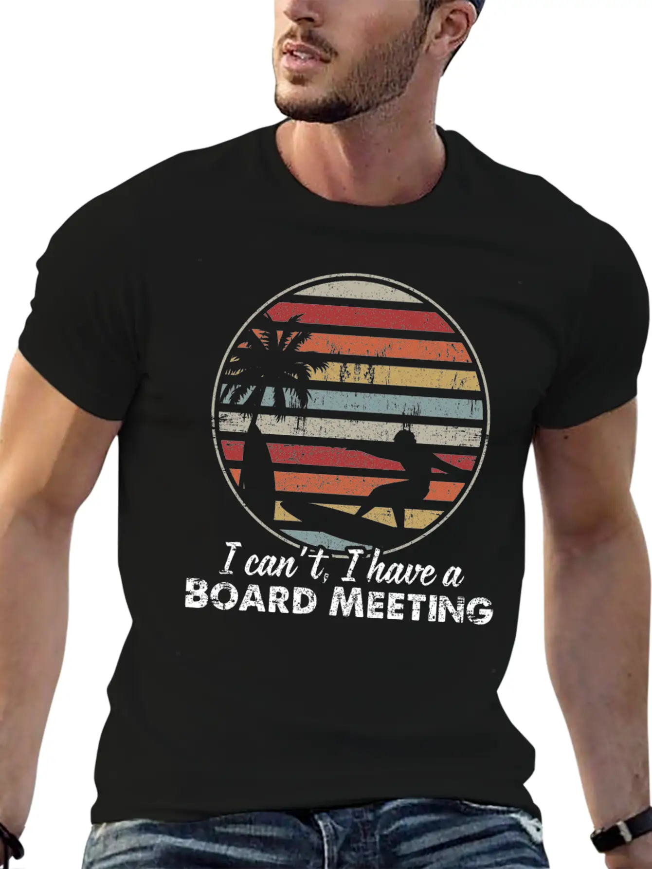 Surf Board Surfing Basic Graphic T-Shirt – Daily Comfort In Soft Cotton