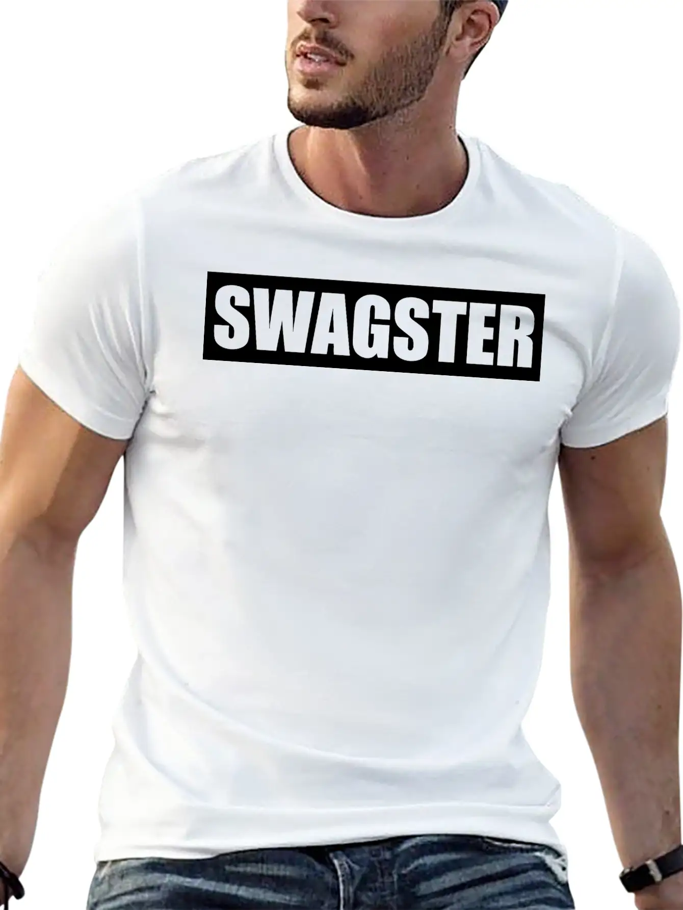 Swagster Relaxed Everyday Tee – Lightweight And Durable Cotton