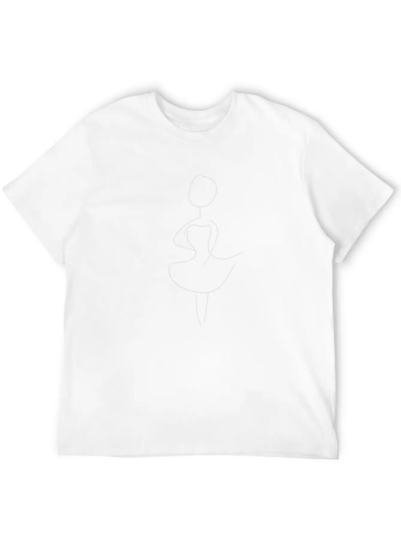 Symbol Dance Dancing Relaxed Everyday Tee – Lightweight And Durable Cotton