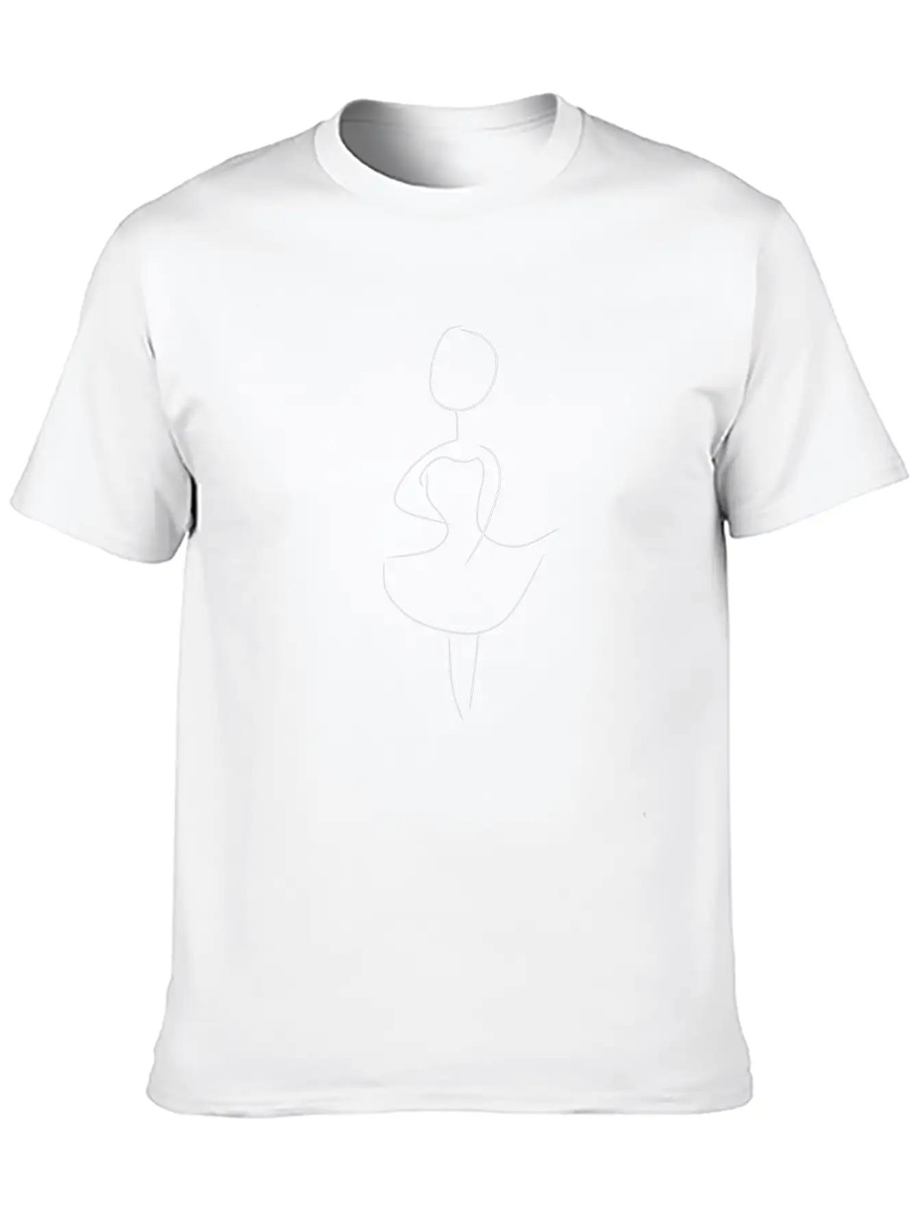 Symbol Dance Dancing Relaxed Everyday Tee – Lightweight And Durable Cotton