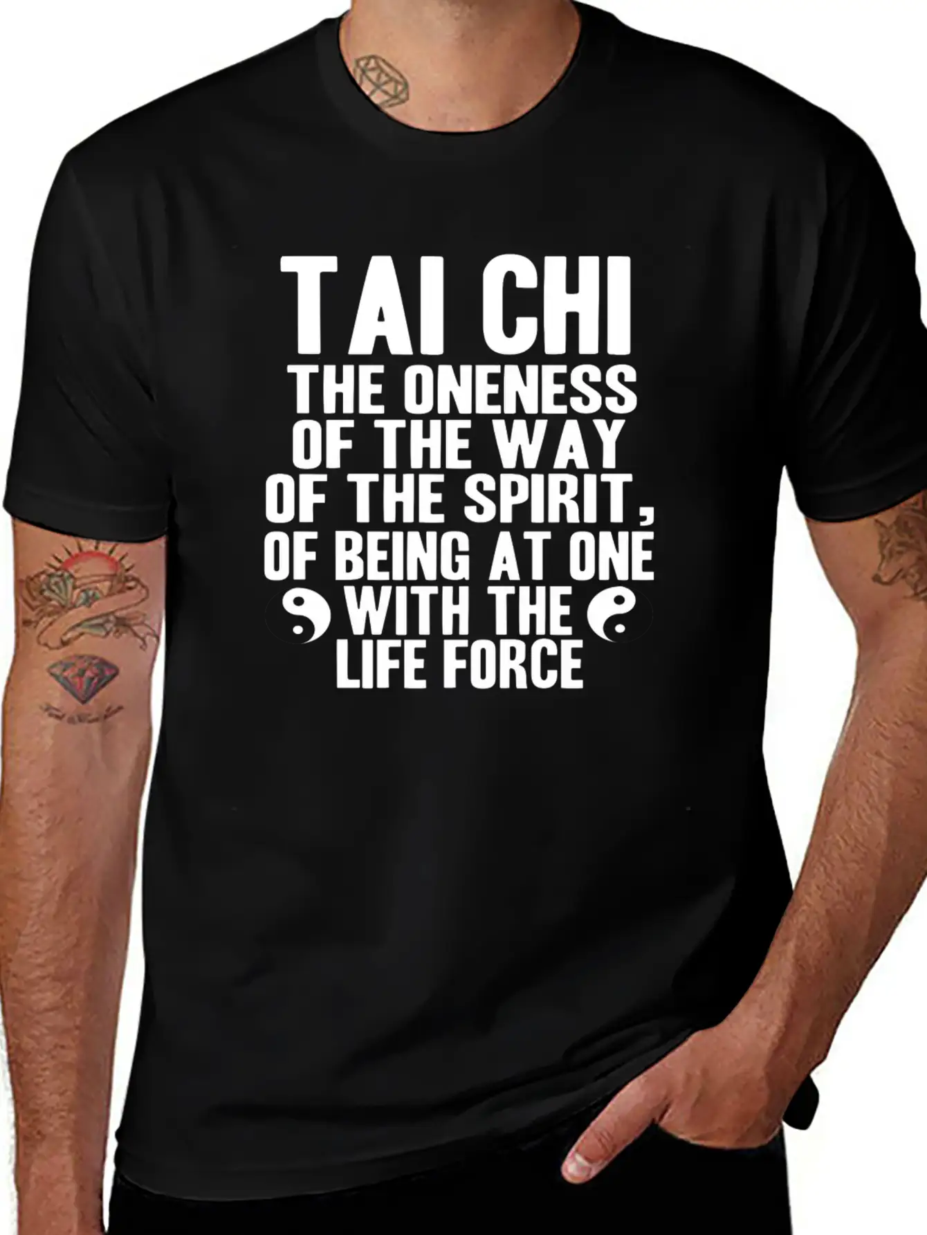 Tai Chi Stylish Everyday T-Shirt – Unisex Basic Cotton Tee