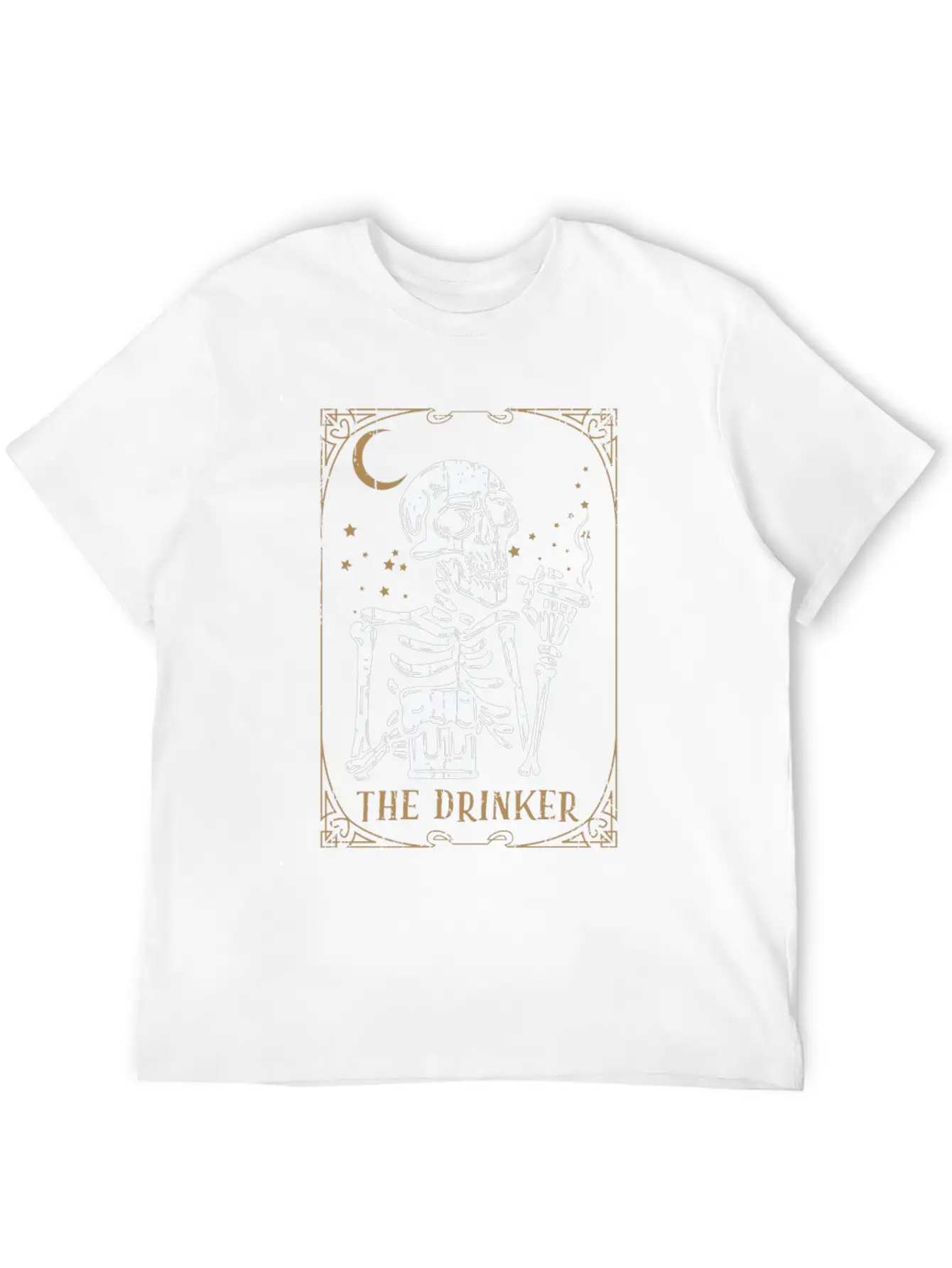 Tarot Card Occult Club Gothic Vice Drinker Classic Cotton Tee – Unisex Comfort For Any Season