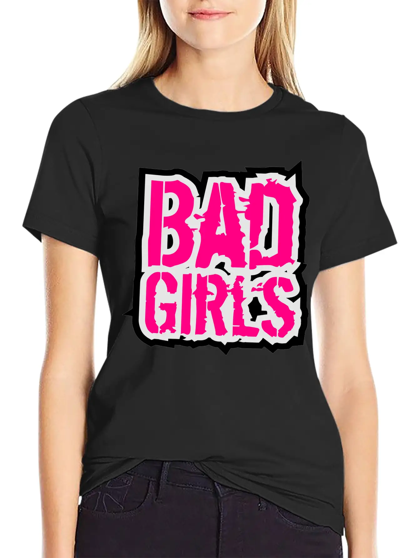 Team Crew Evil Bad Dangerous On Tour On The Go Des Stylish Everyday T-Shirt – Unisex Basic Cotton Tee