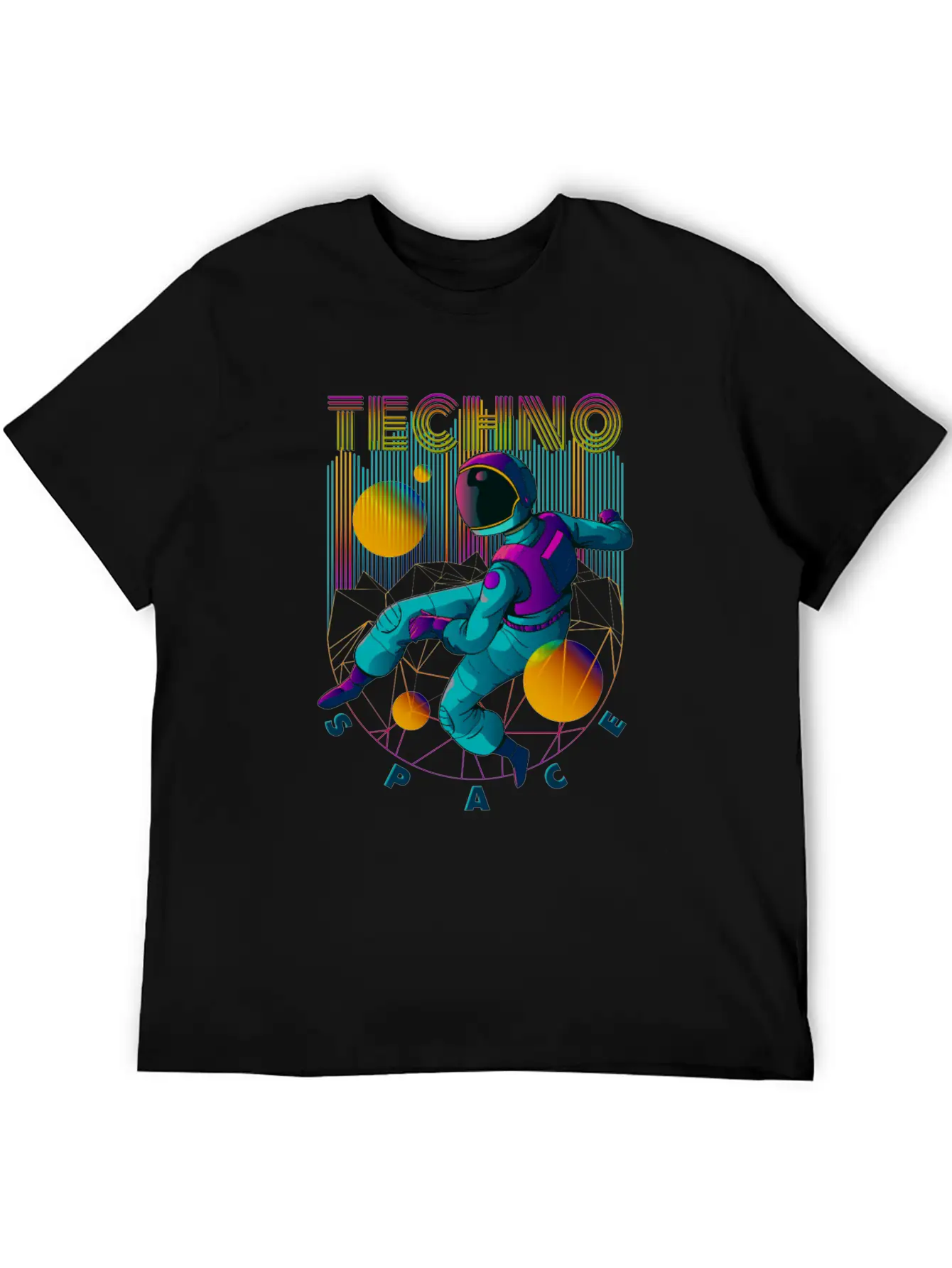 Techno Space Stylish Everyday T-Shirt – Unisex Basic Cotton Tee