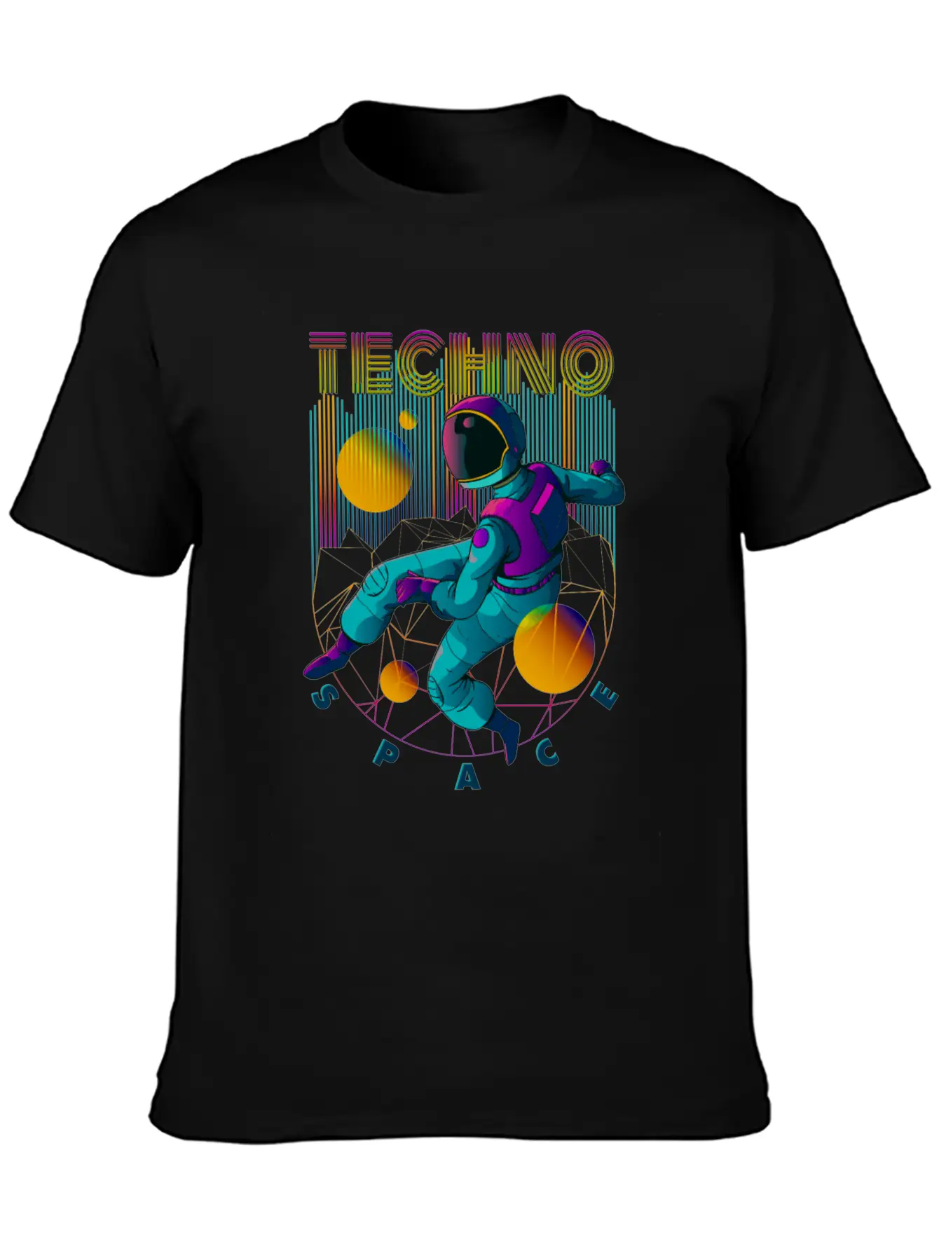 Techno Space Stylish Everyday T-Shirt – Unisex Basic Cotton Tee