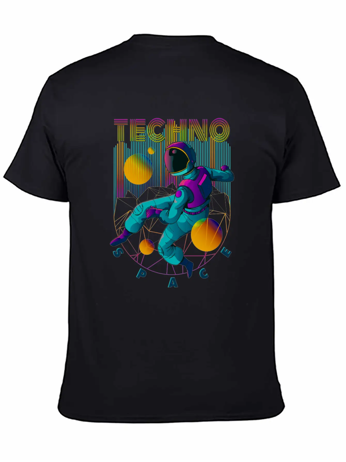 Techno Space Stylish Everyday T-Shirt – Unisex Basic Cotton Tee